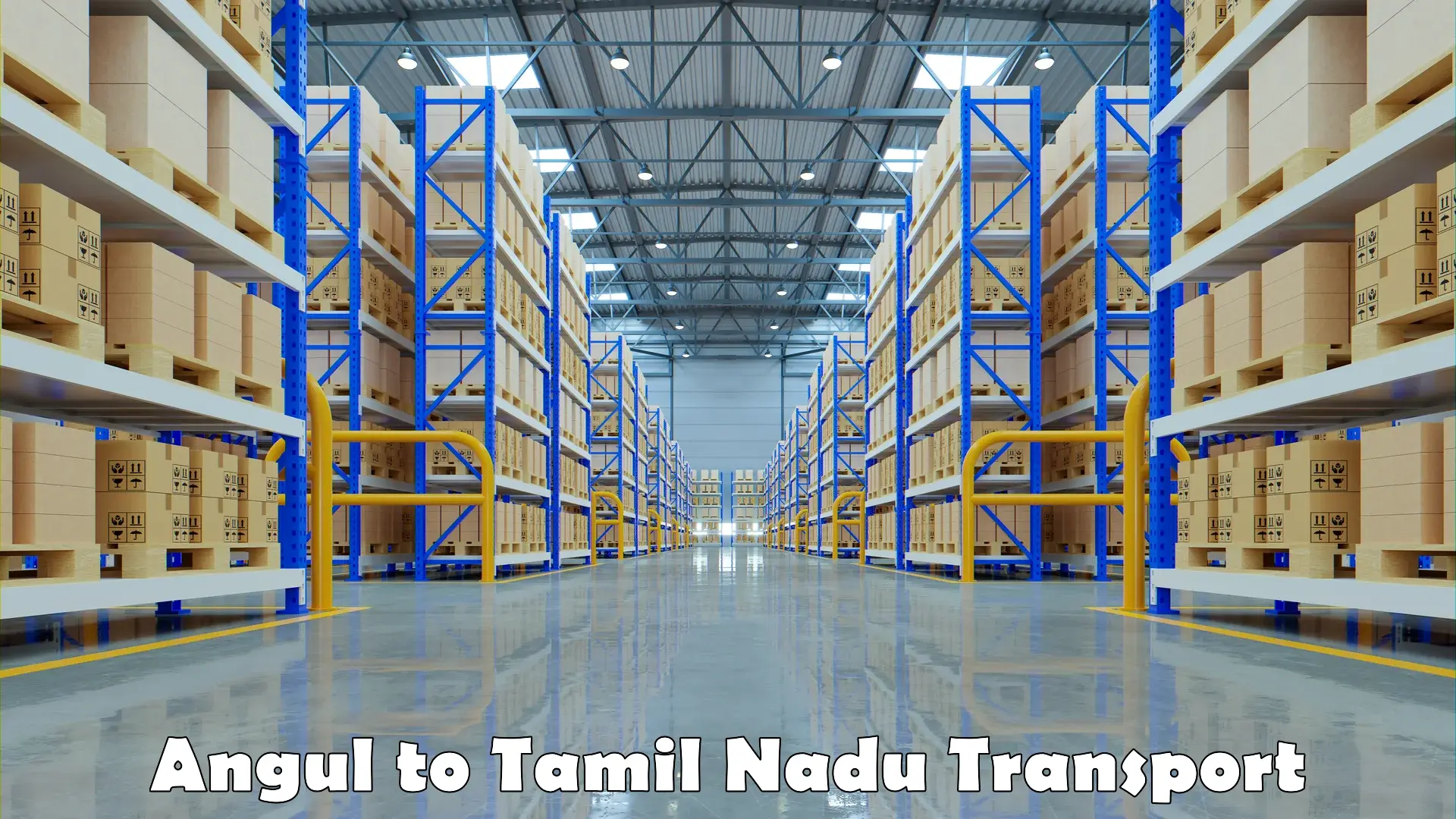 Goods delivery service Angul to Kagithapuram