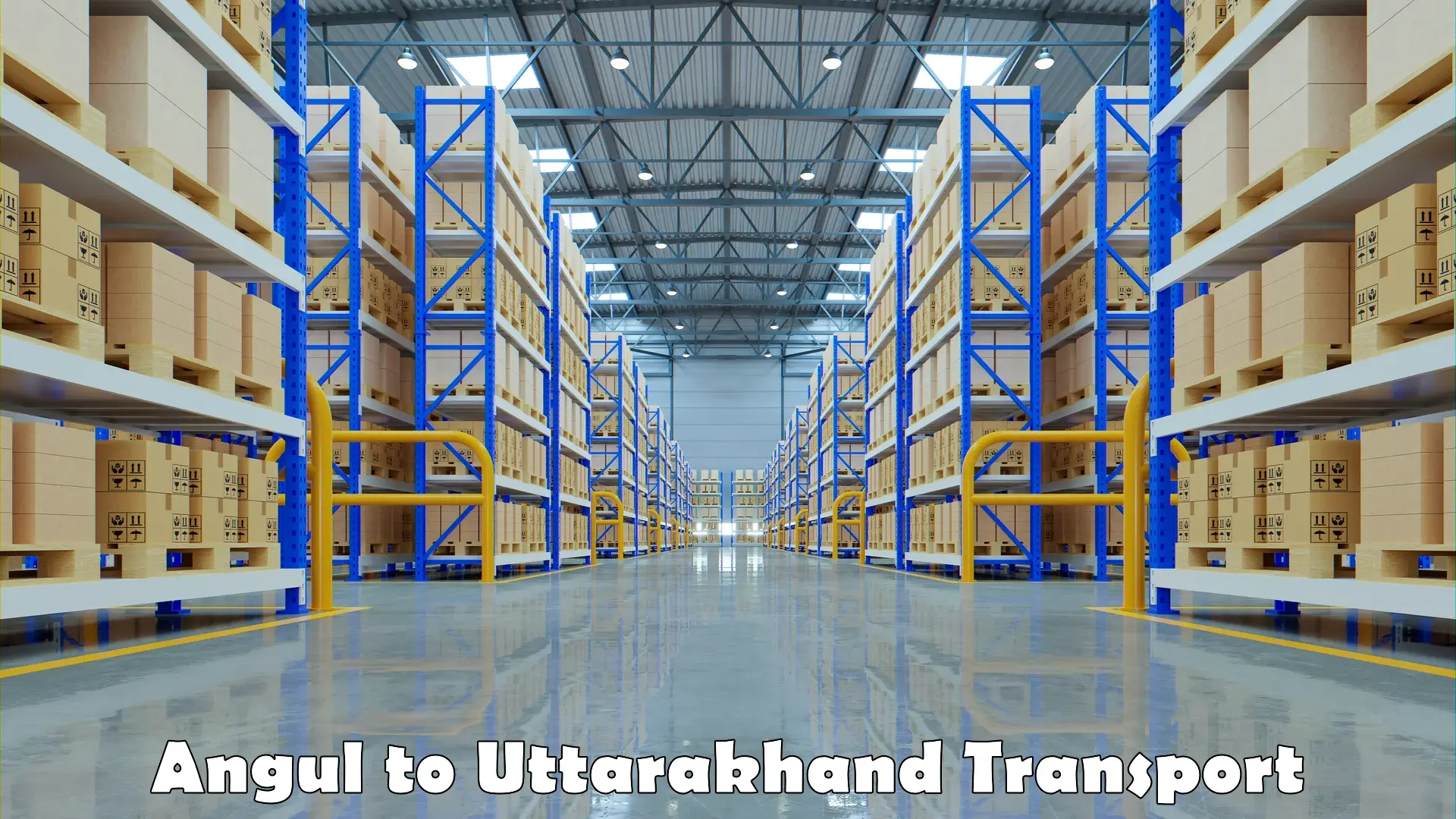 Cargo transportation services Angul to Uttarakhand