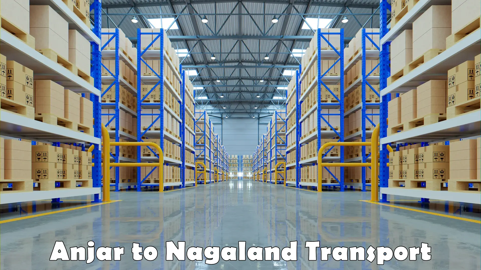 Package delivery services Anjar to Nagaland