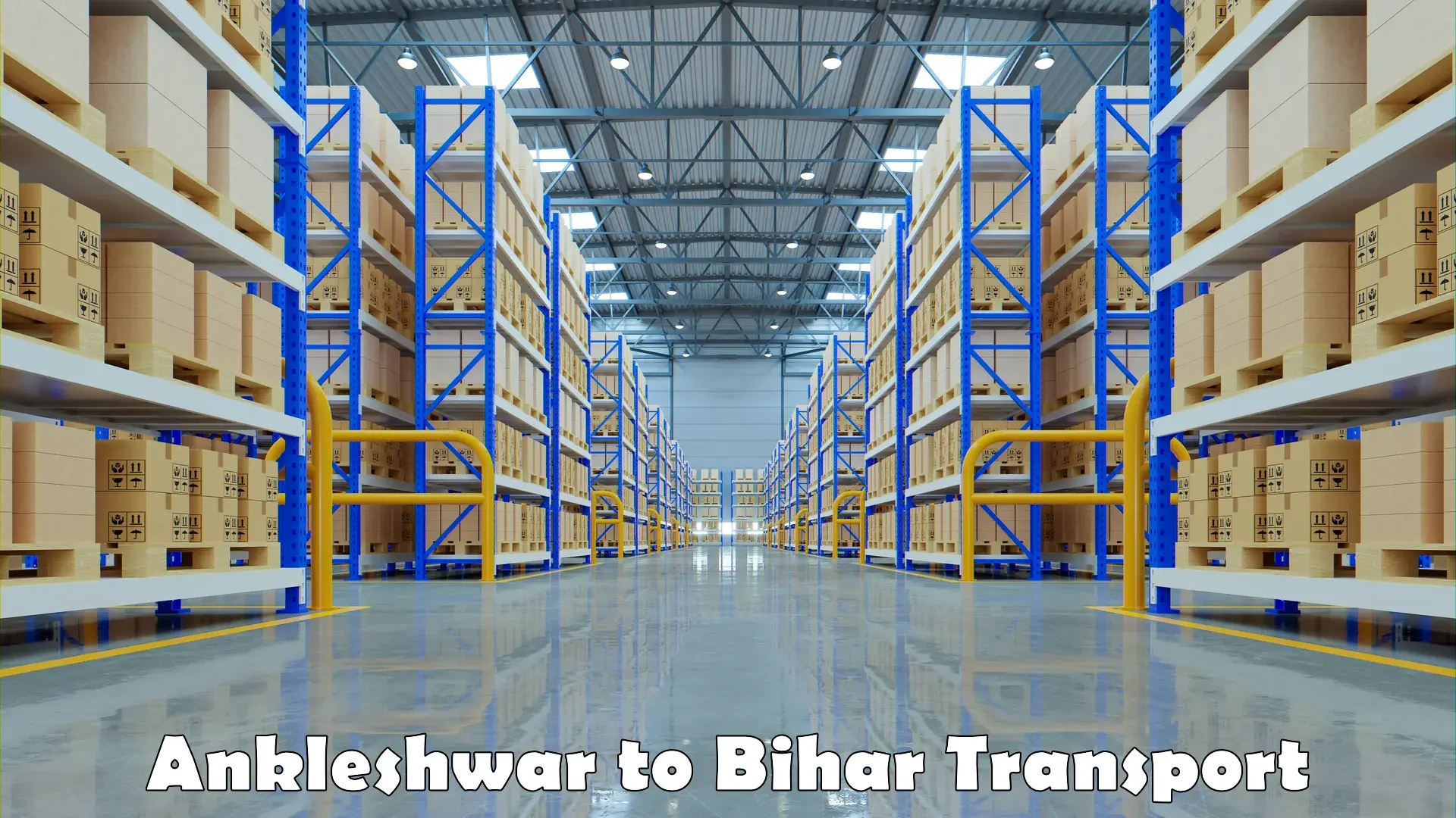 Two wheeler transport services Ankleshwar to Bihar
