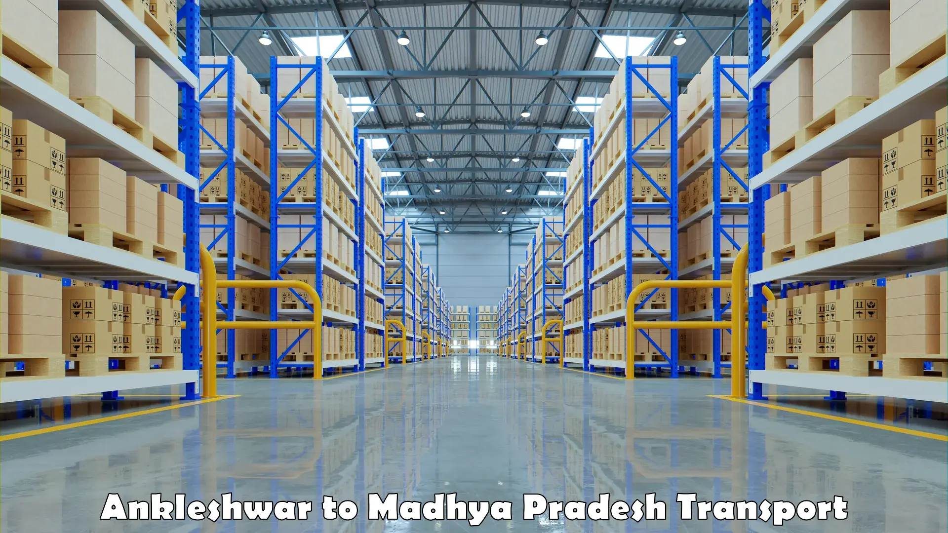 India truck logistics services Ankleshwar to Nalkheda