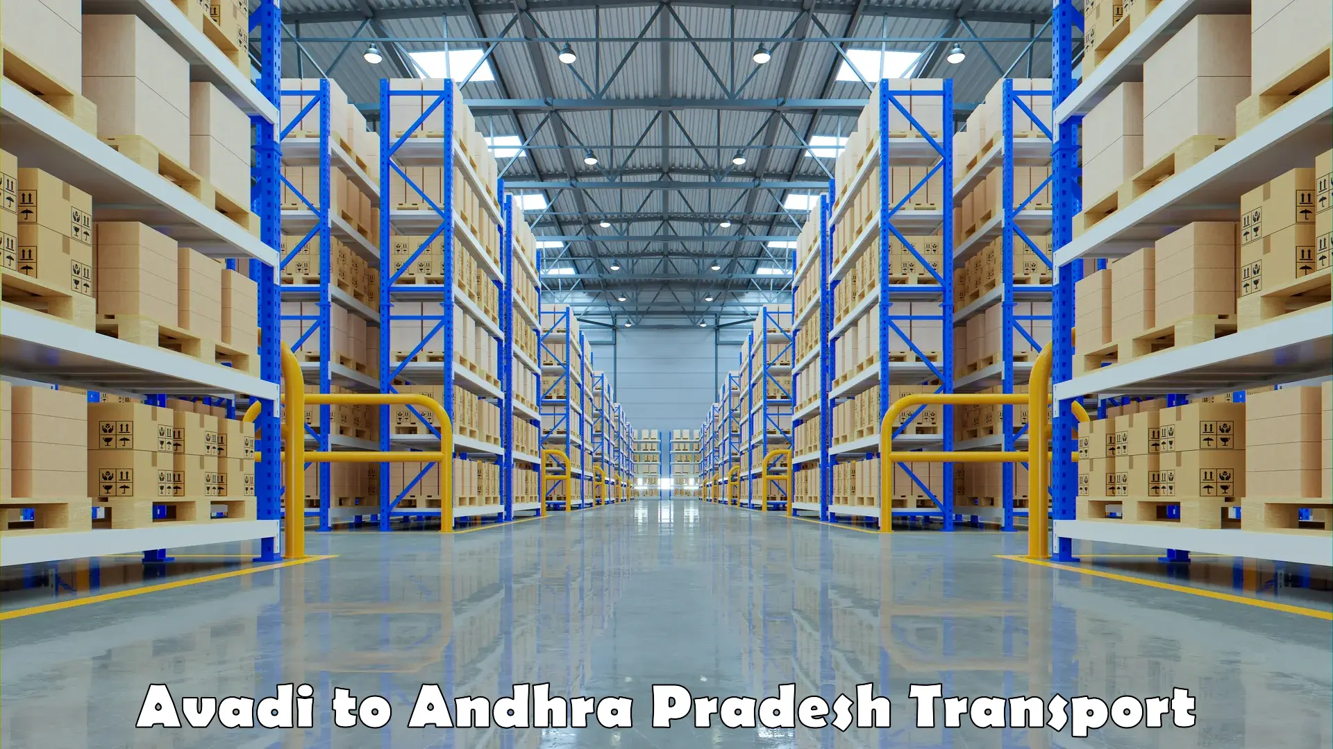 Online transport Avadi to Andhra Pradesh