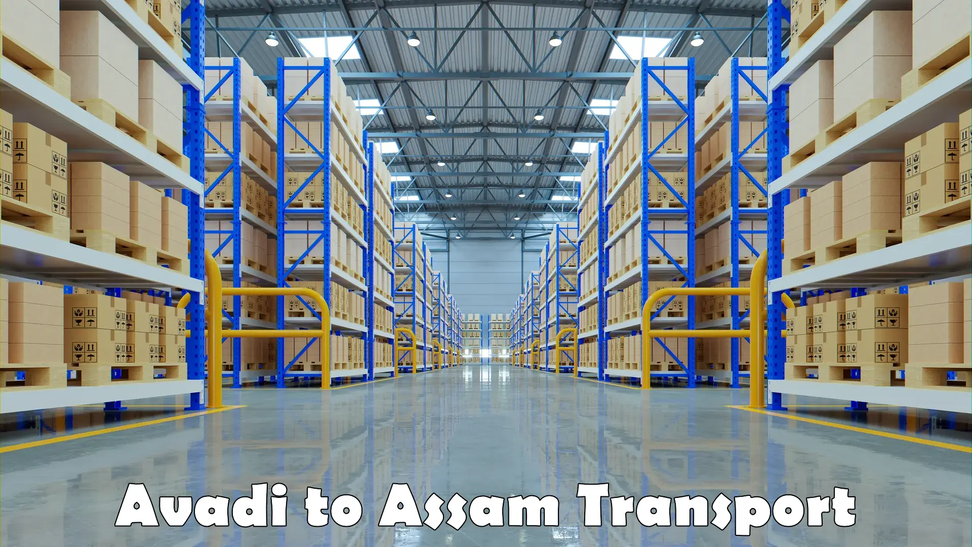 Cargo transport services Avadi to Assam