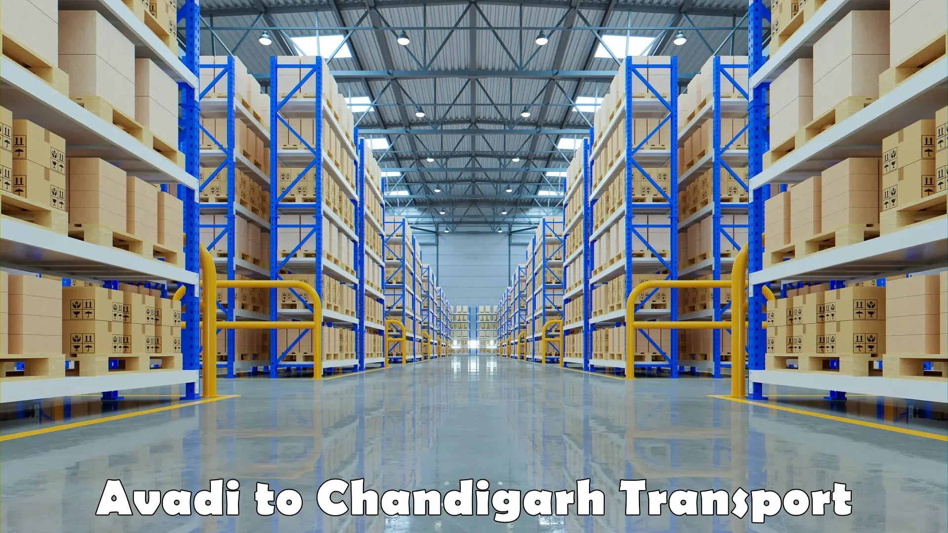 Nearest transport service Avadi to Panjab University Chandigarh