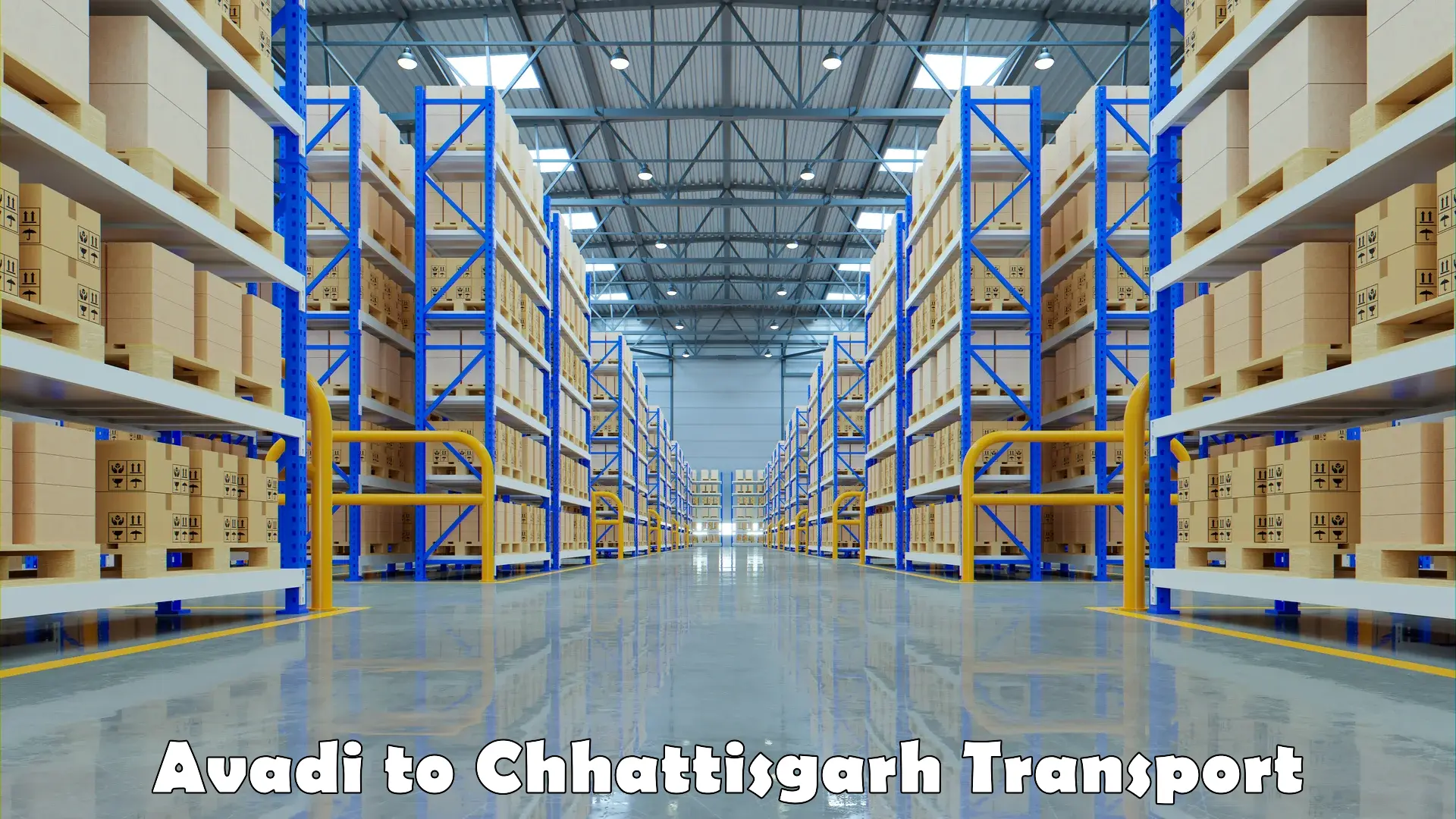 Lorry transport service Avadi to Chhattisgarh