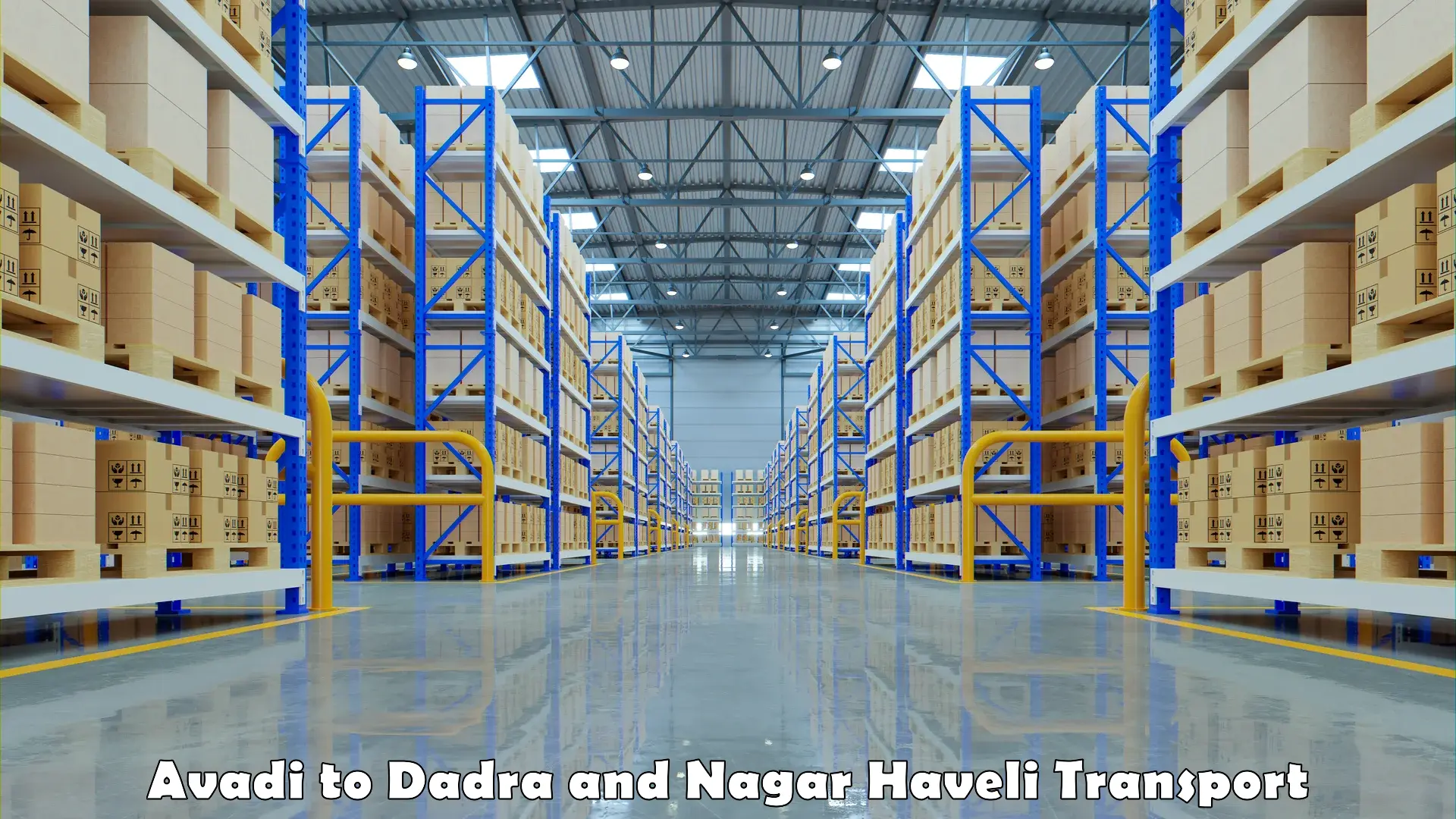 Transport shared services Avadi to Dadra and Nagar Haveli