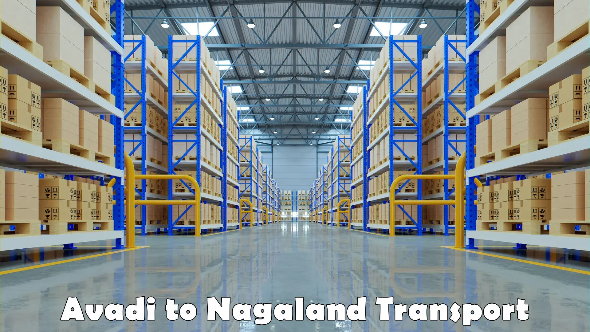 Truck transport companies in India in Avadi to Nagaland