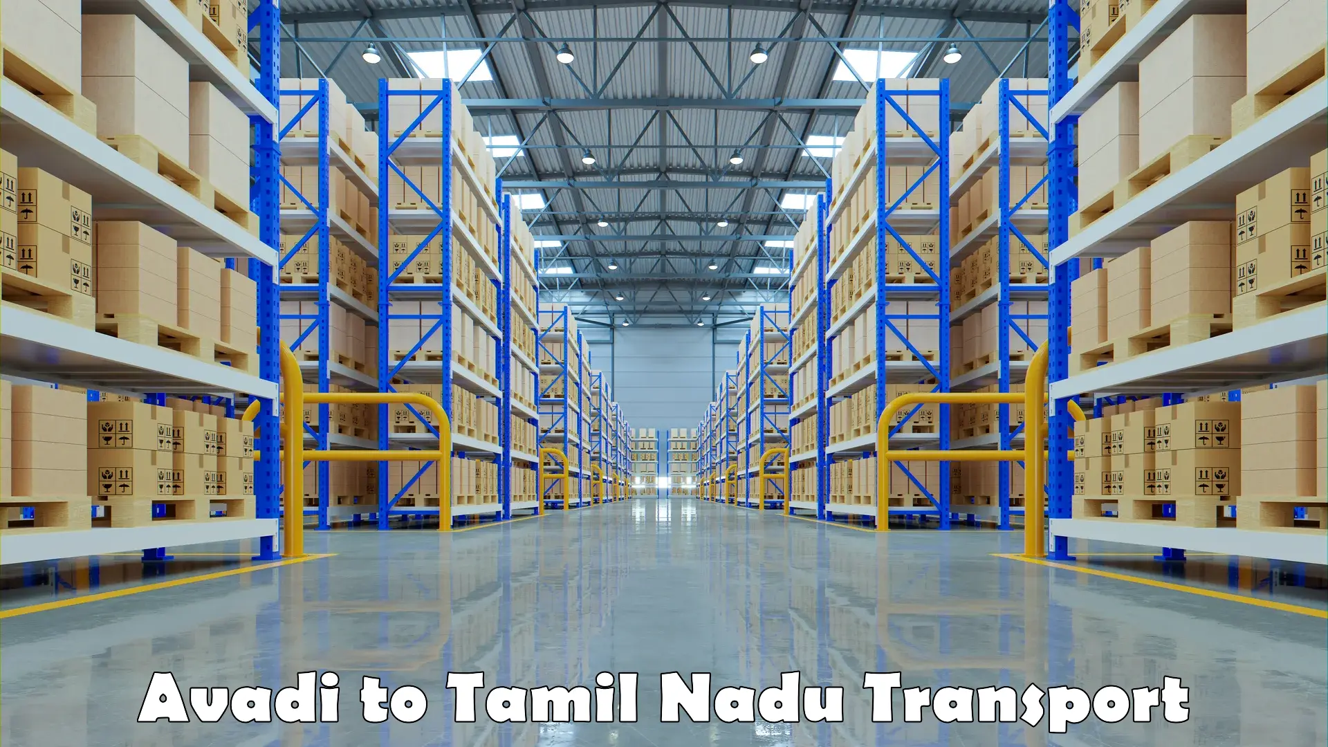 Intercity goods transport Avadi to Vickramasingapuram