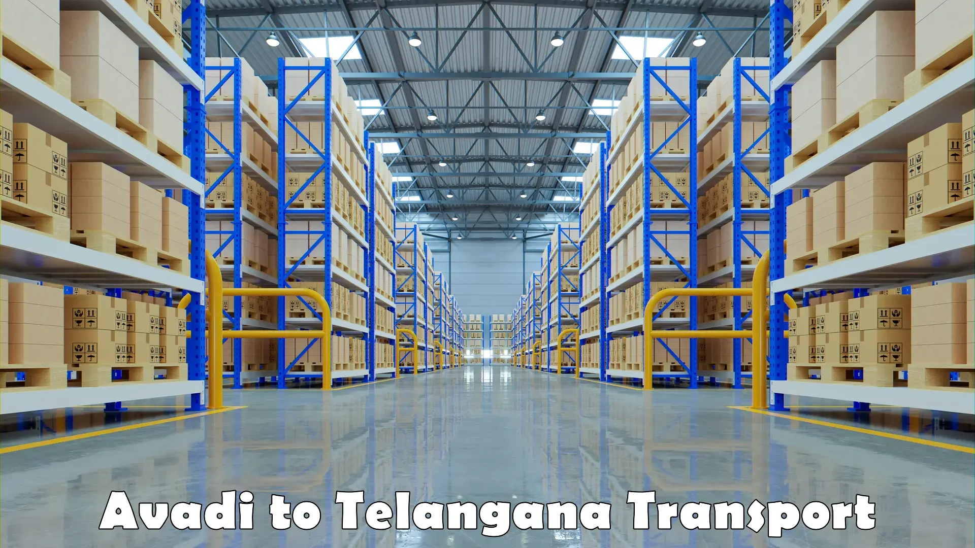 Transportation services Avadi to Telangana