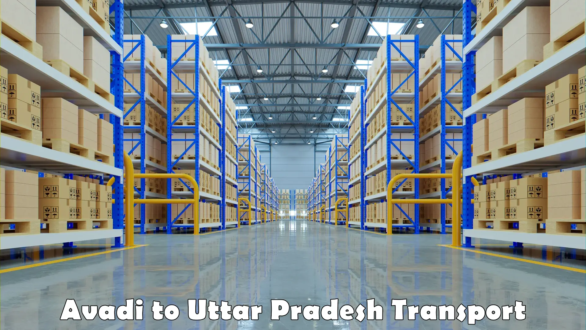 Intercity transport Avadi to Uttar Pradesh