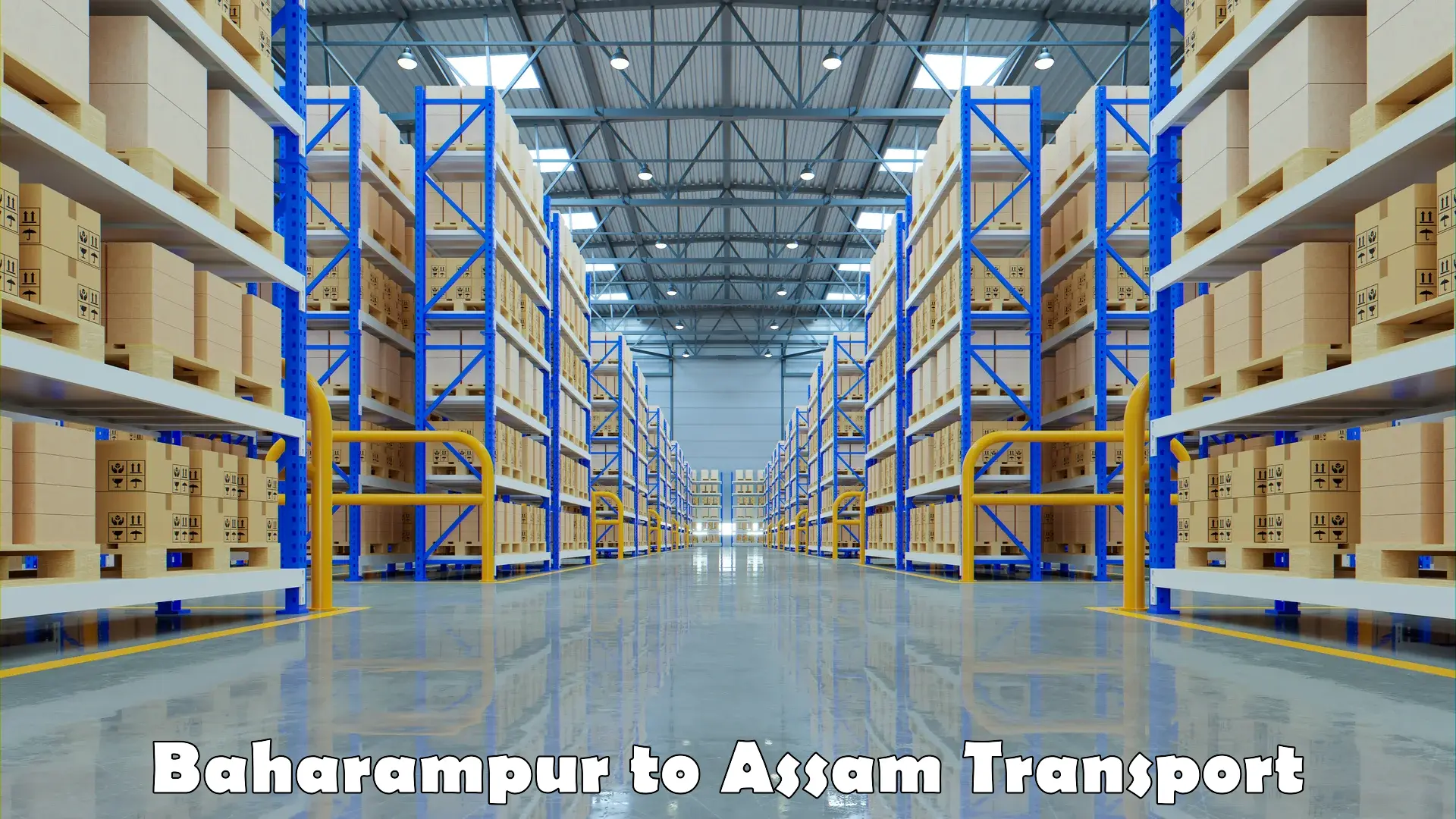 Air cargo transport services Baharampur to Assam