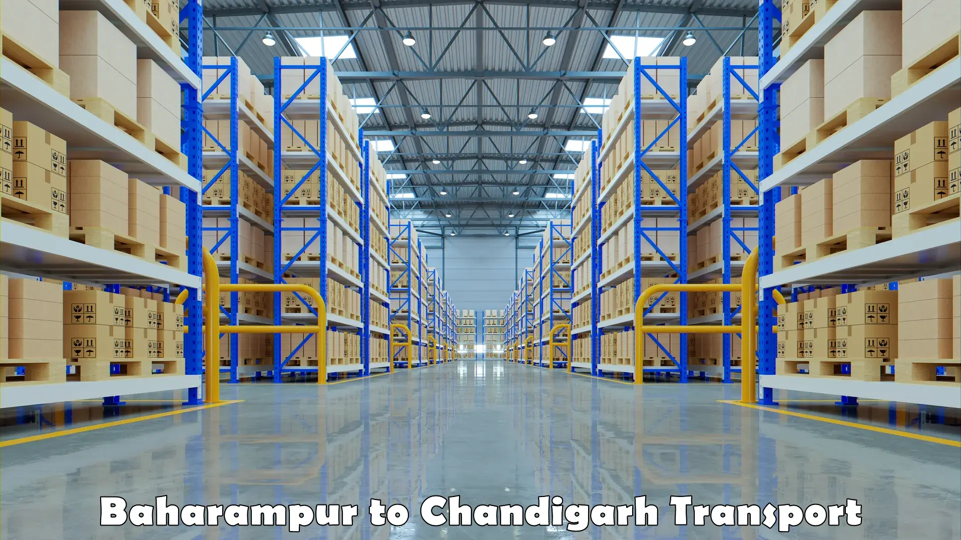 Parcel transport services Baharampur to Panjab University Chandigarh