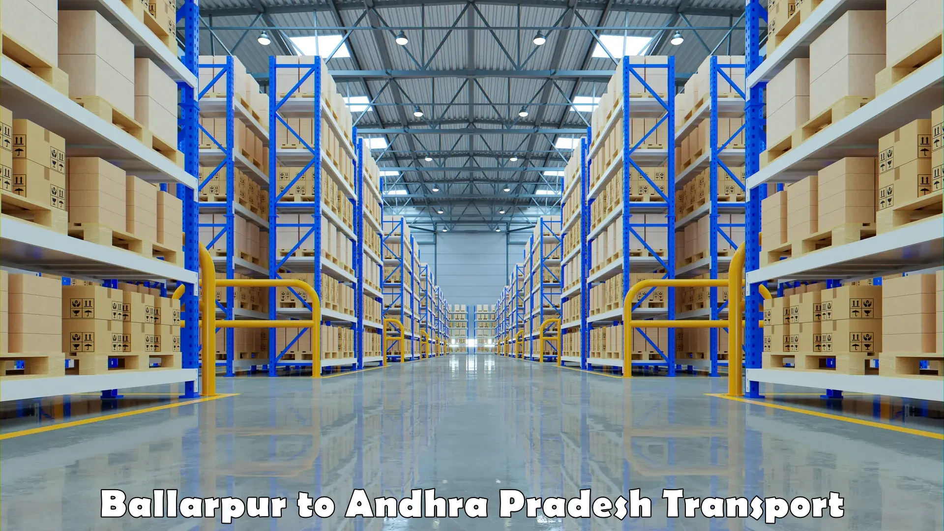 Nationwide transport services Ballarpur to Andhra Pradesh