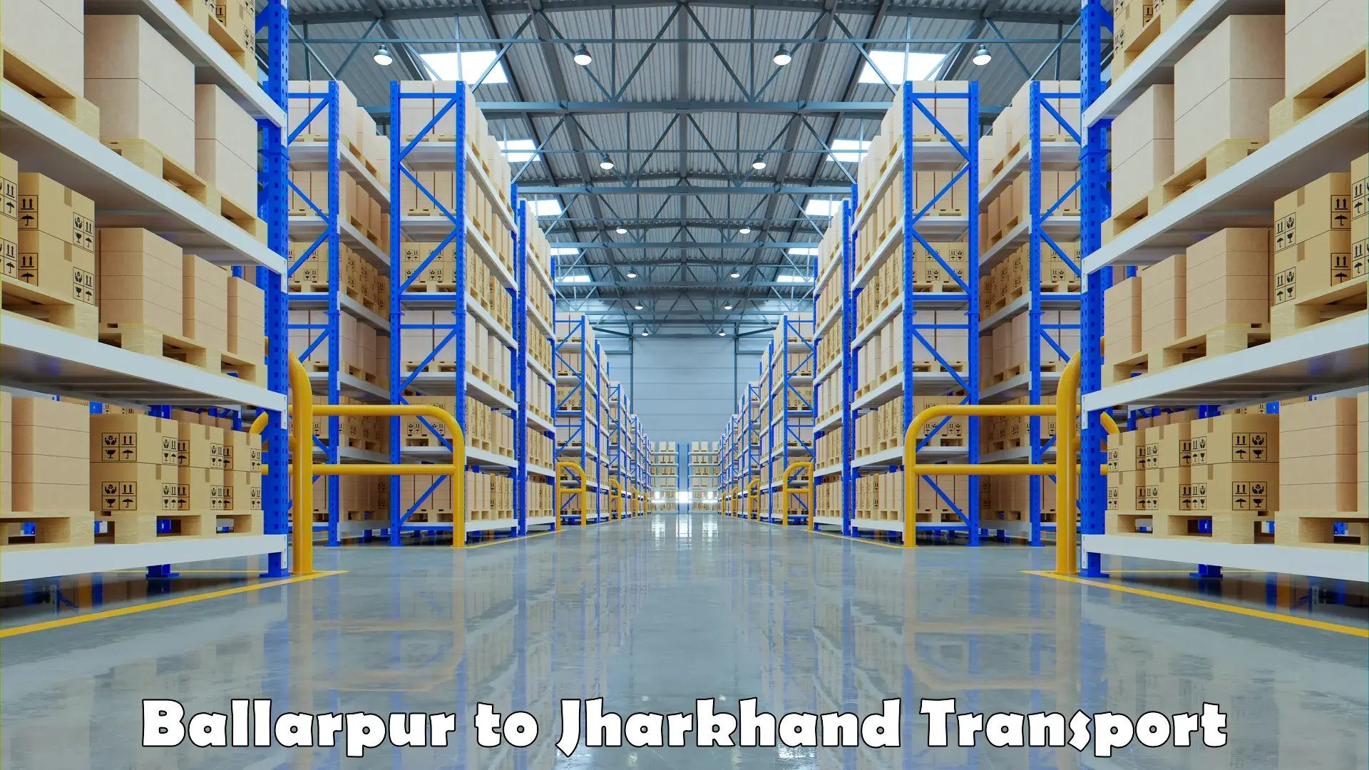 Logistics transportation services Ballarpur to Shikaripara