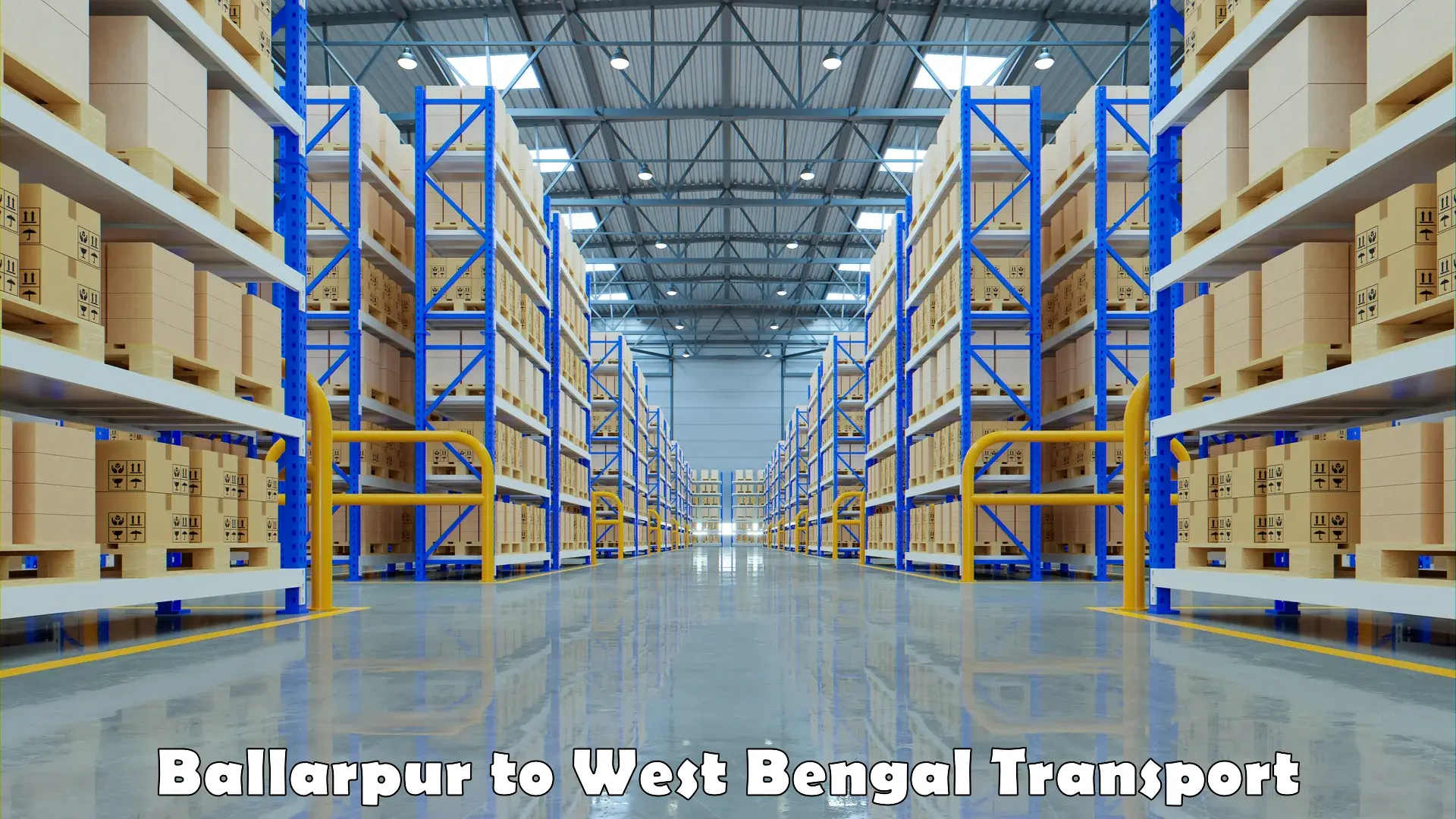 Transport shared services Ballarpur to West Bengal