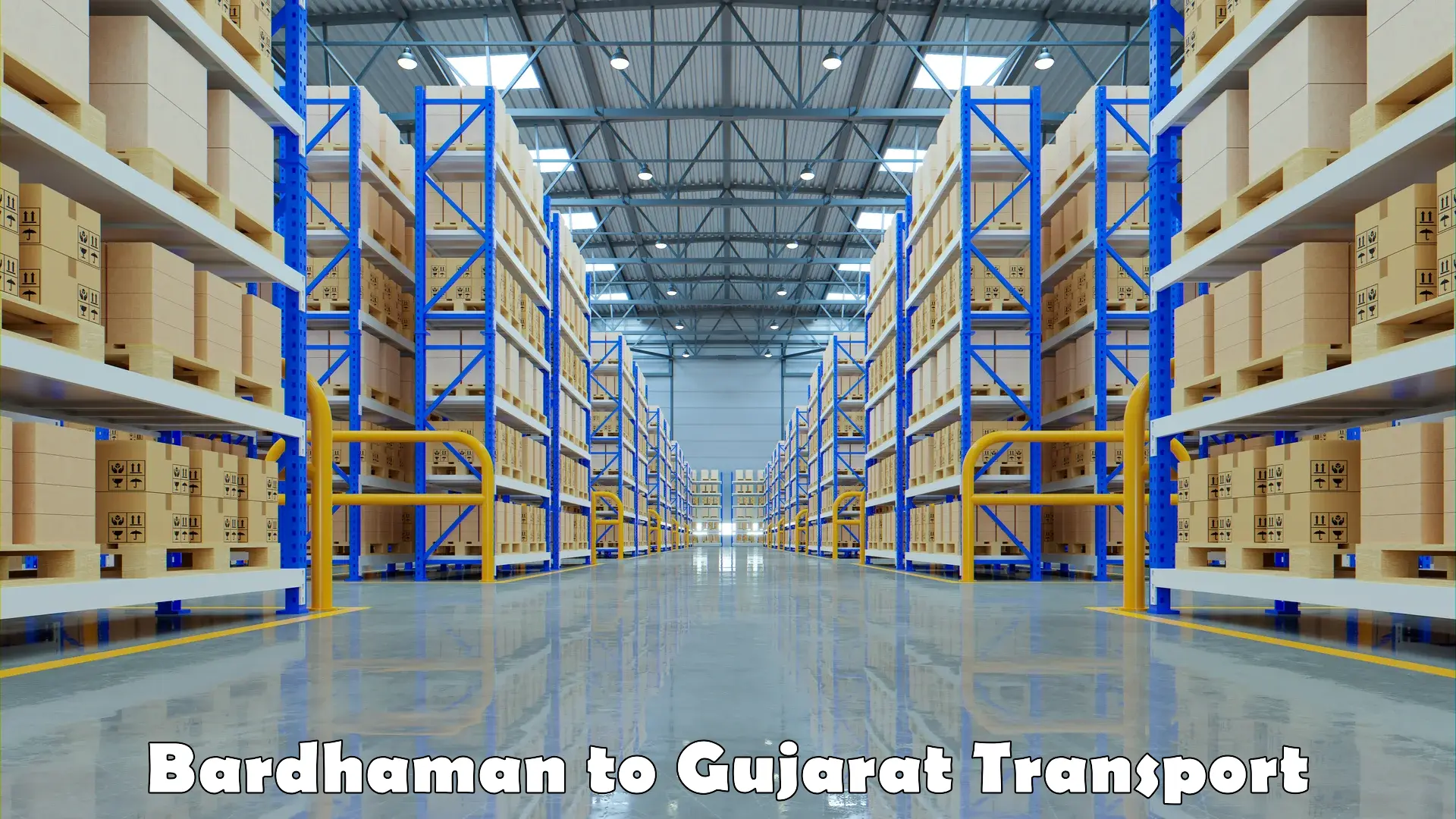 Daily parcel service transport in Bardhaman to Gujarat