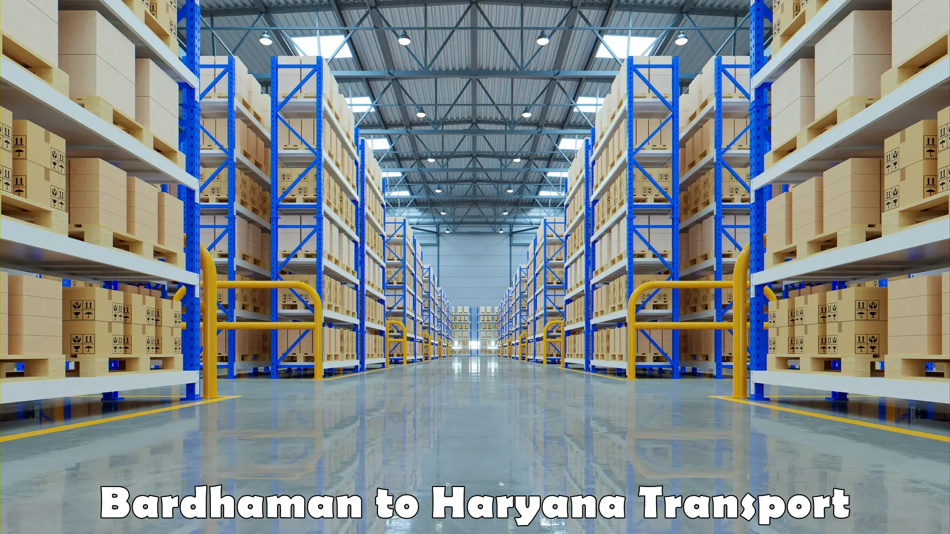 Domestic transport services Bardhaman to Haryana