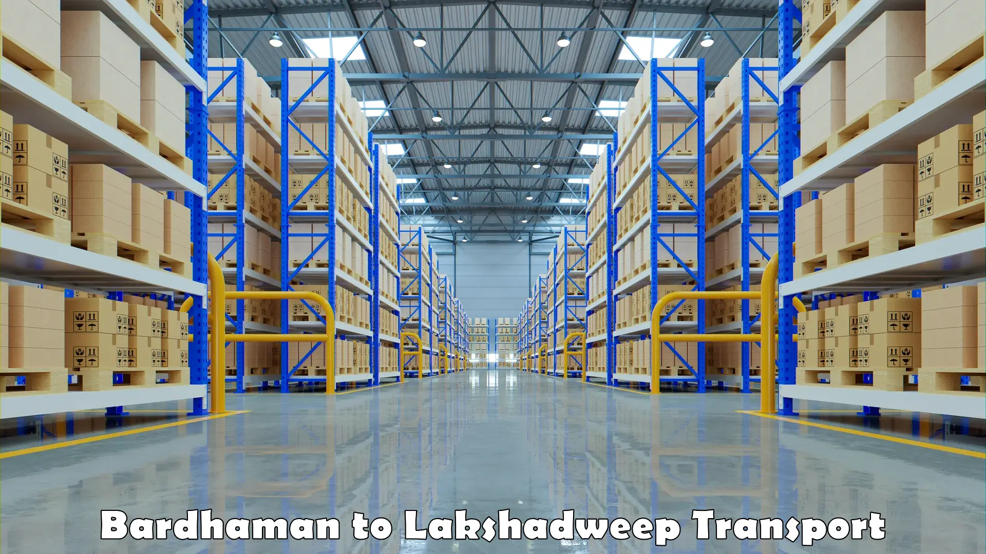 Air cargo transport services Bardhaman to Lakshadweep