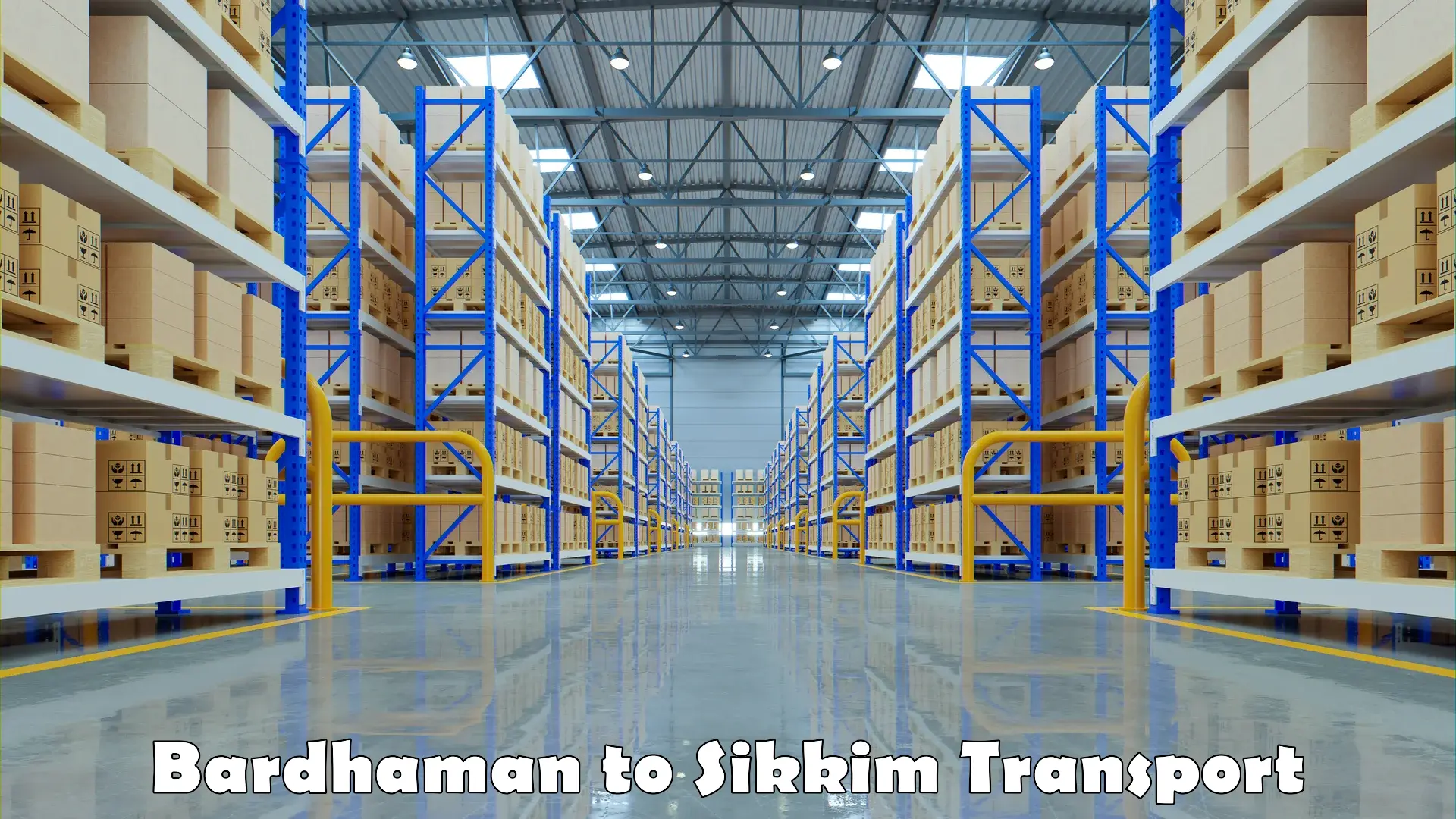 Road transport services Bardhaman to North Sikkim