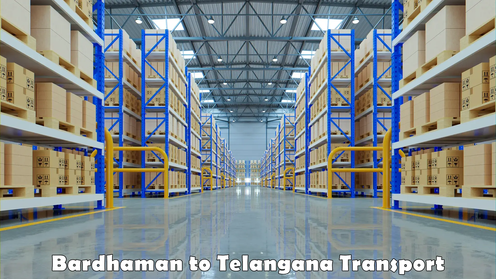 Road transport online services in Bardhaman to Telangana