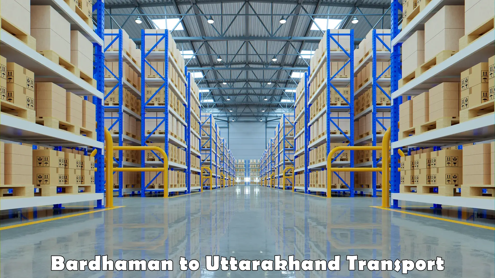 Logistics transportation services Bardhaman to Dehradun