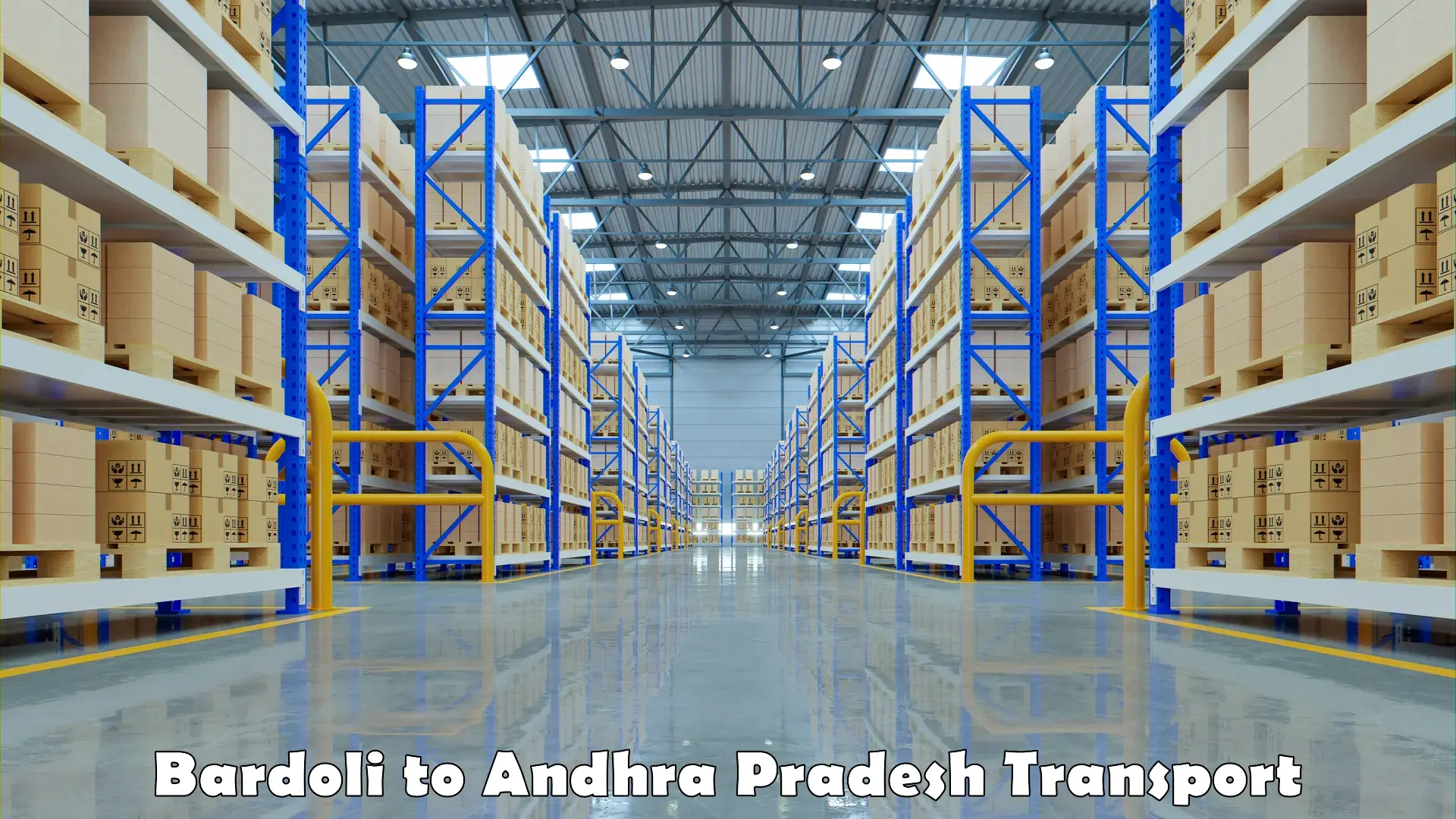 Part load transport service in India Bardoli to Vinukonda