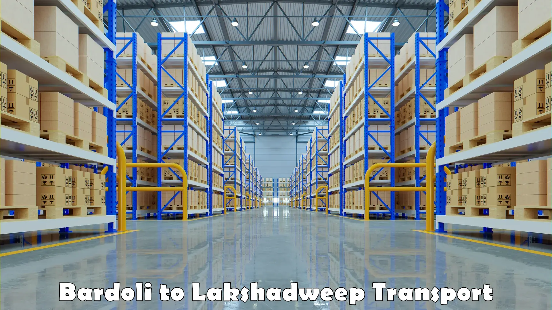 All India transport service Bardoli to Lakshadweep