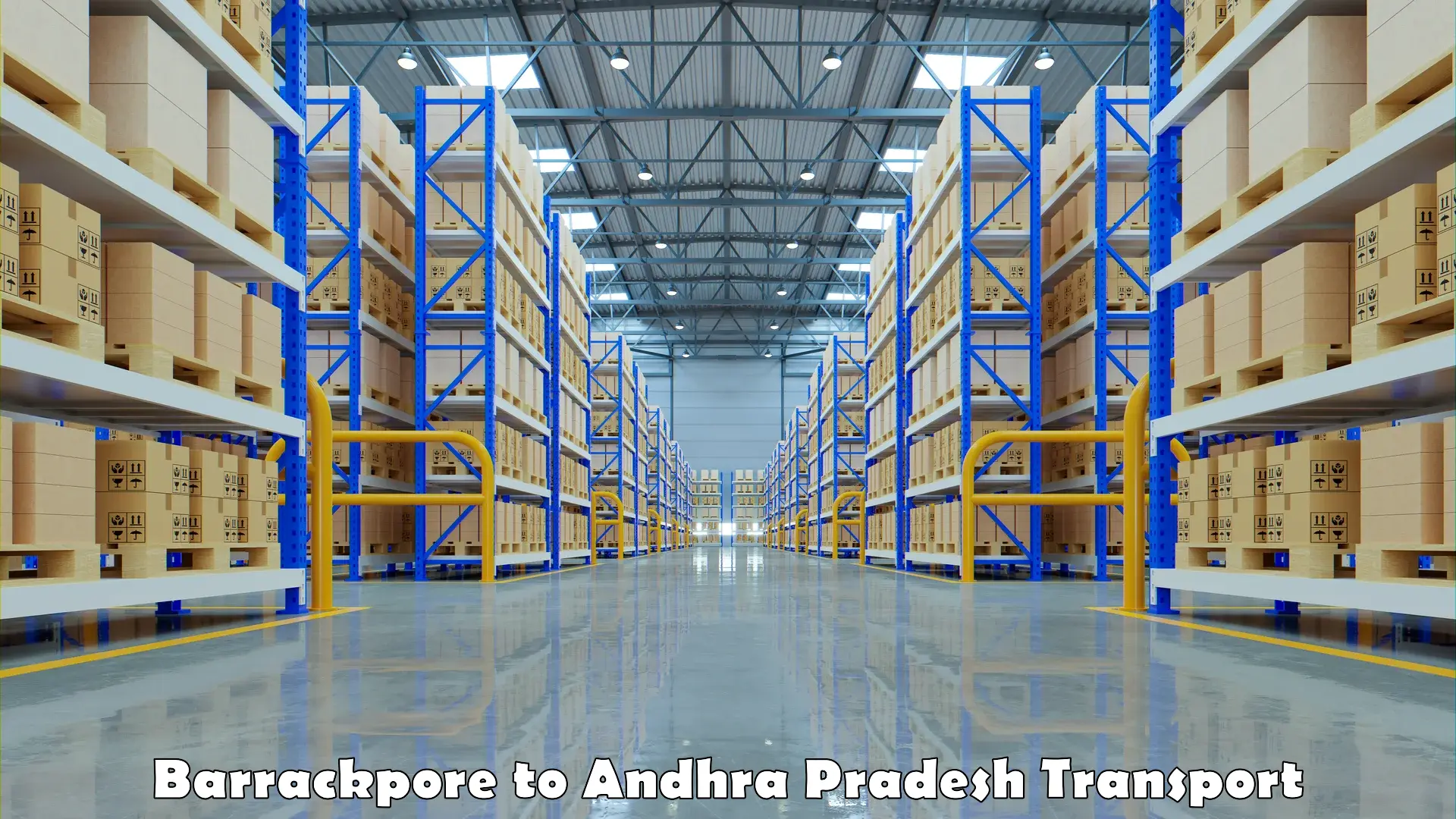 Road transport online services Barrackpore to Pedapadu