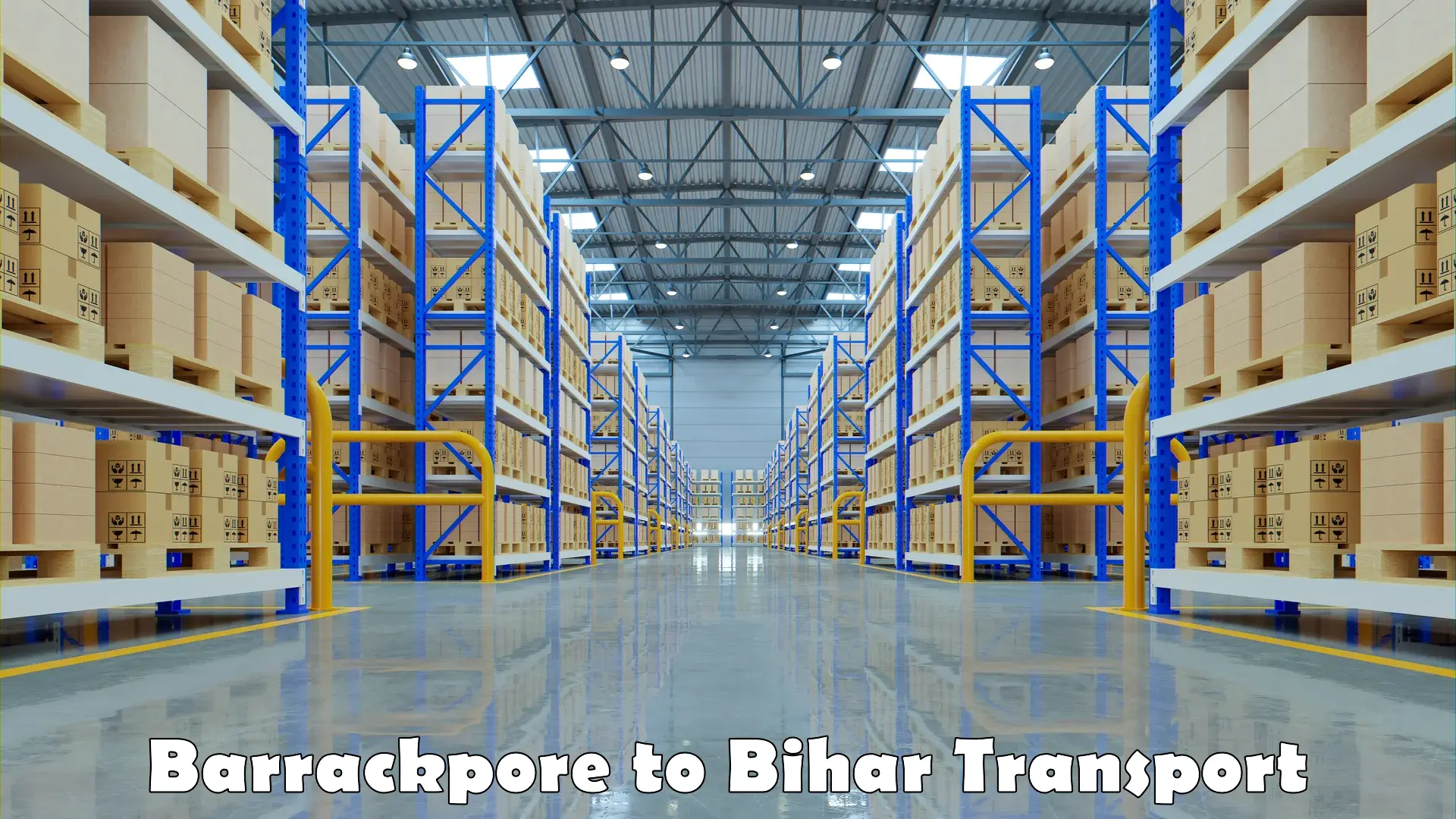 Container transport service Barrackpore to Bihar