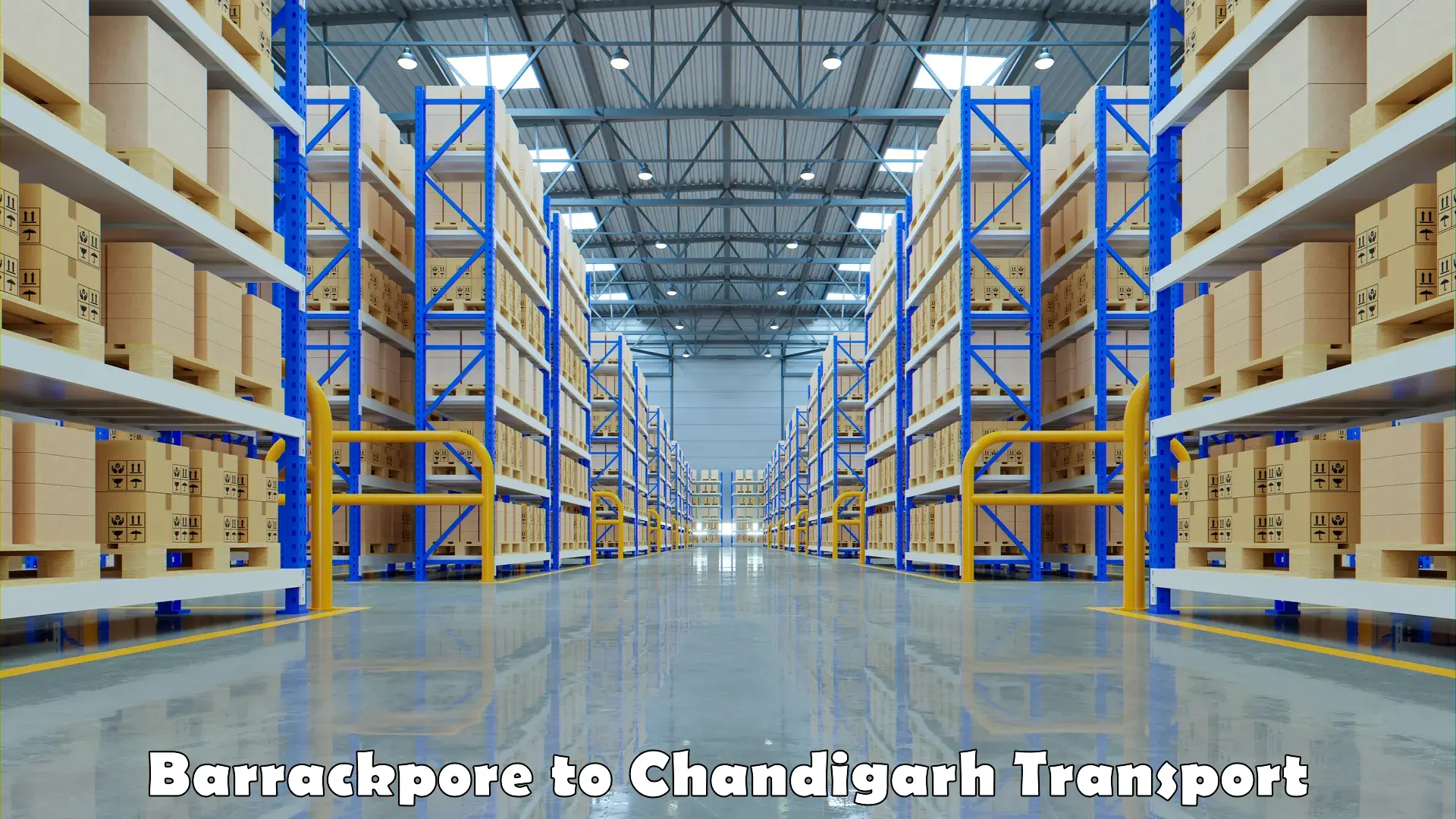 Door to door transport services Barrackpore to Chandigarh