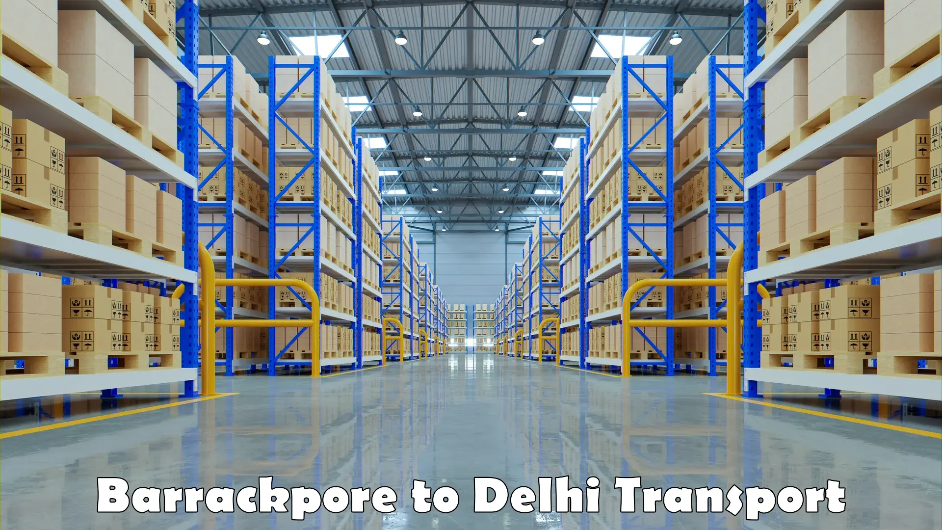 Bike shipping service Barrackpore to Delhi
