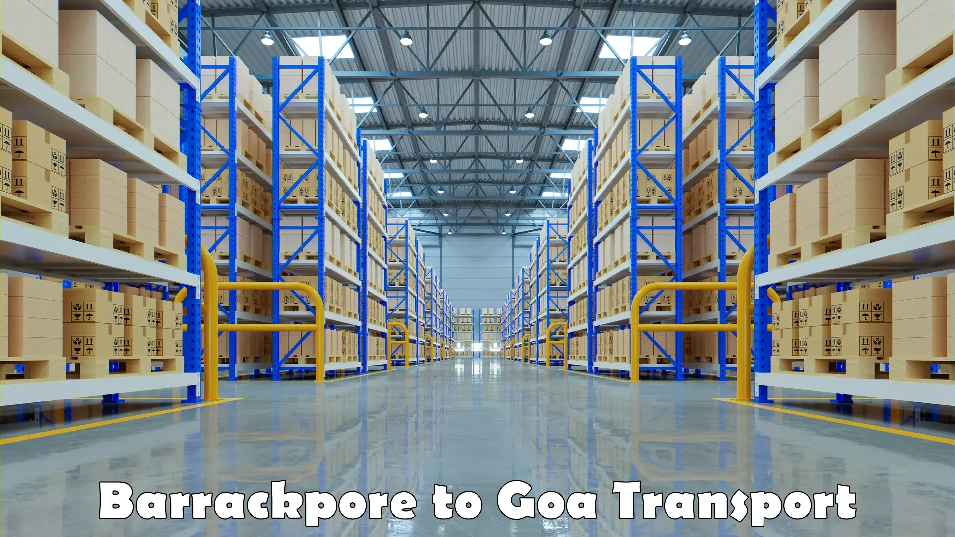 India truck logistics services Barrackpore to South Goa