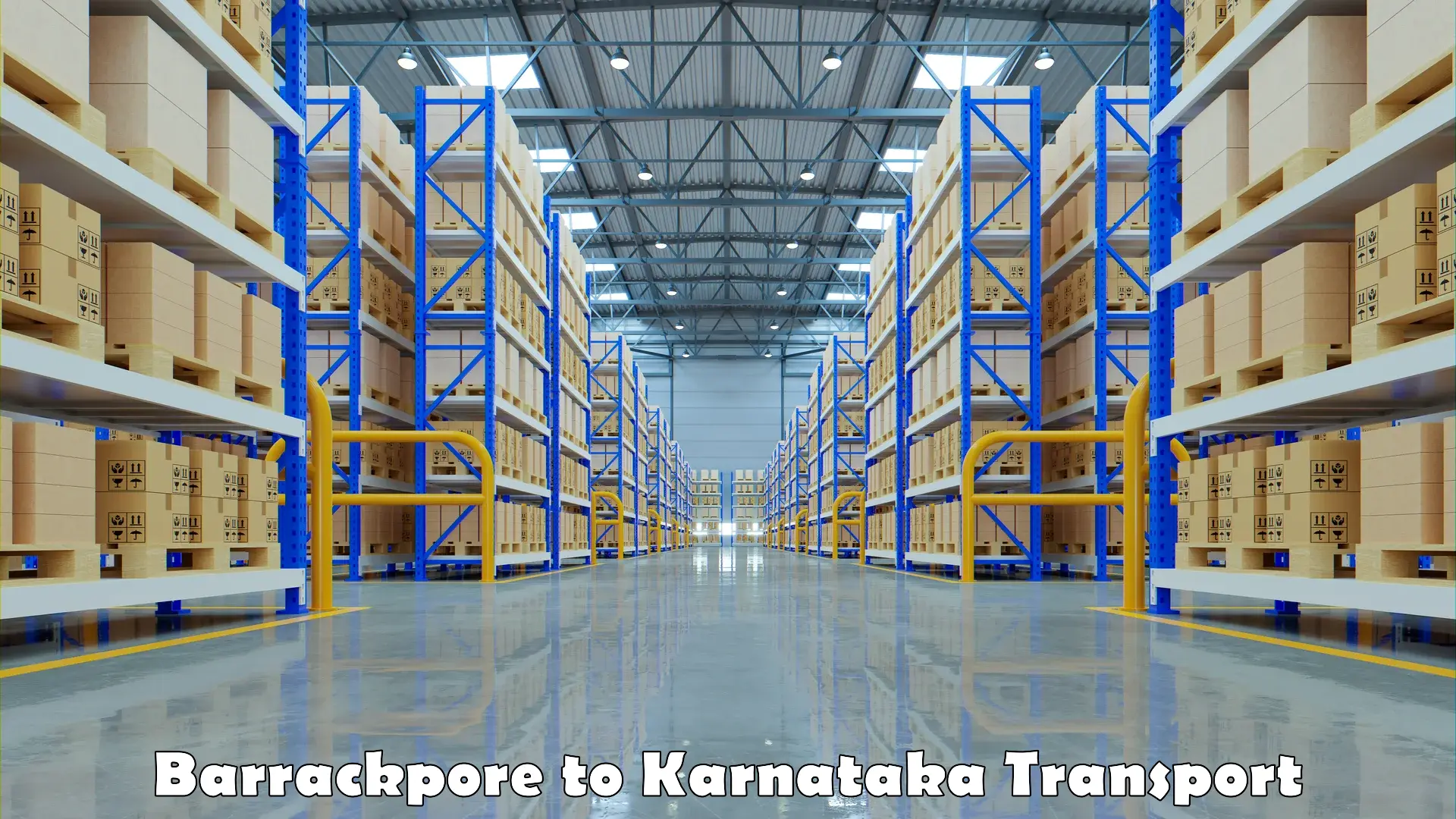 Intercity transport Barrackpore to Karnataka