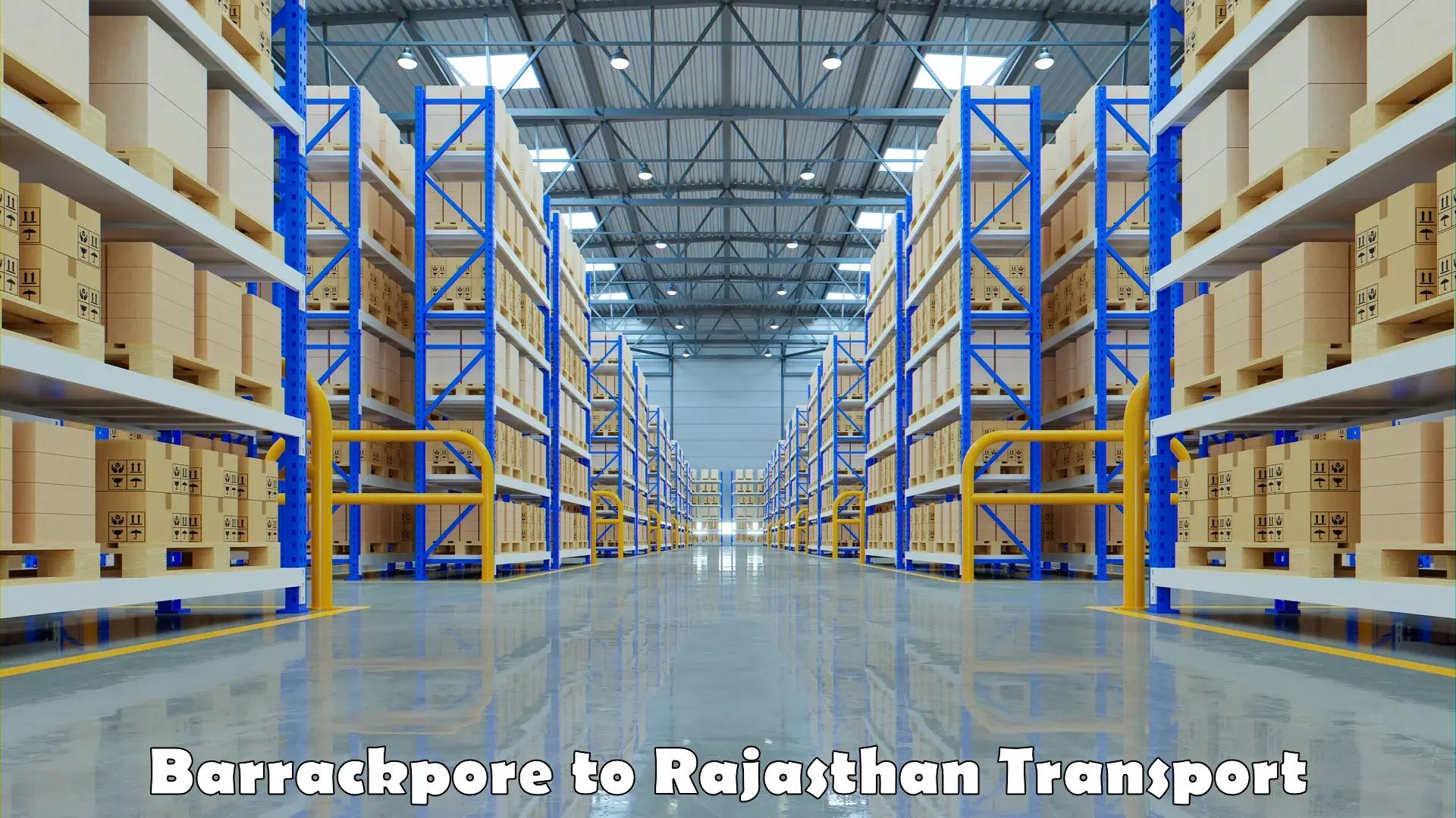 Part load transport service in India Barrackpore to Viratnagar