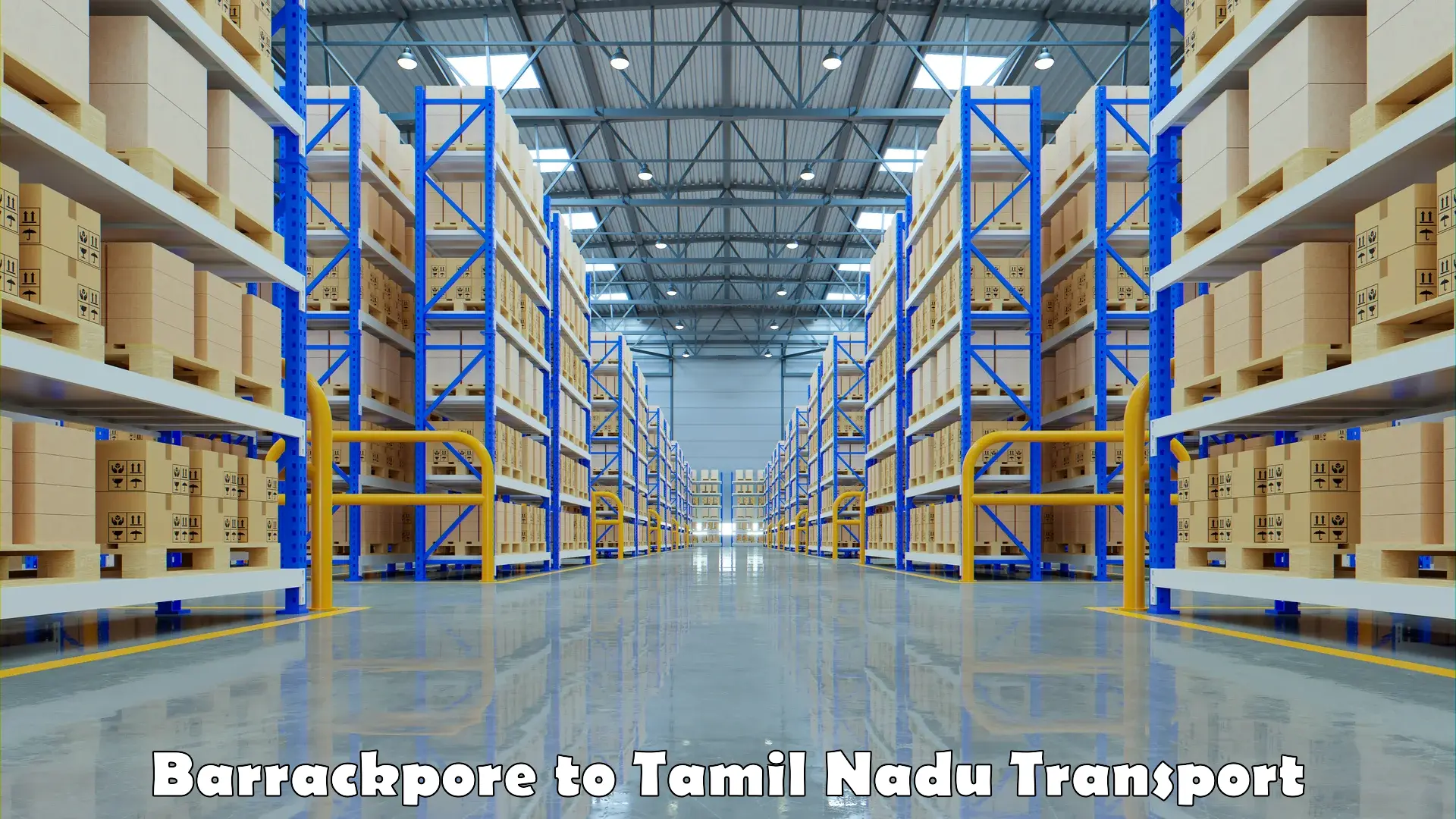 Interstate transport services Barrackpore to Tamil Nadu