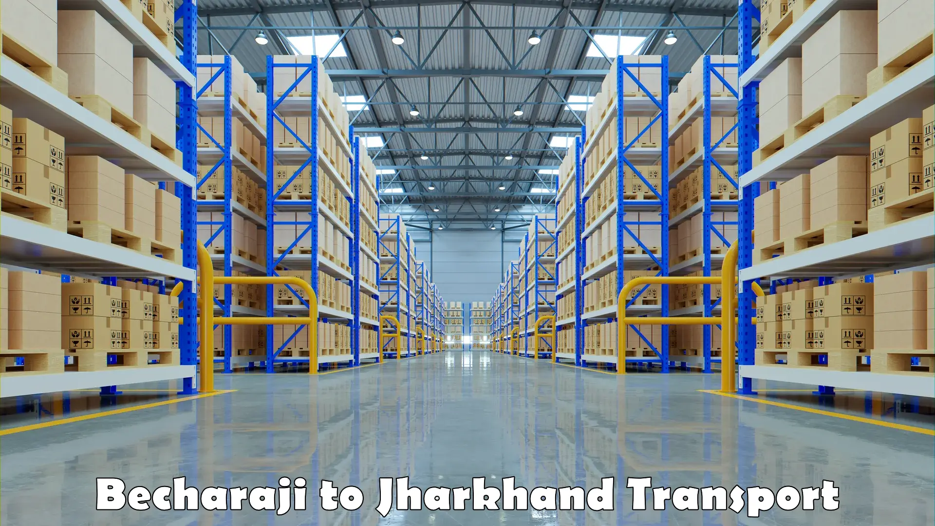 Interstate goods transport Becharaji to Chandankiyari