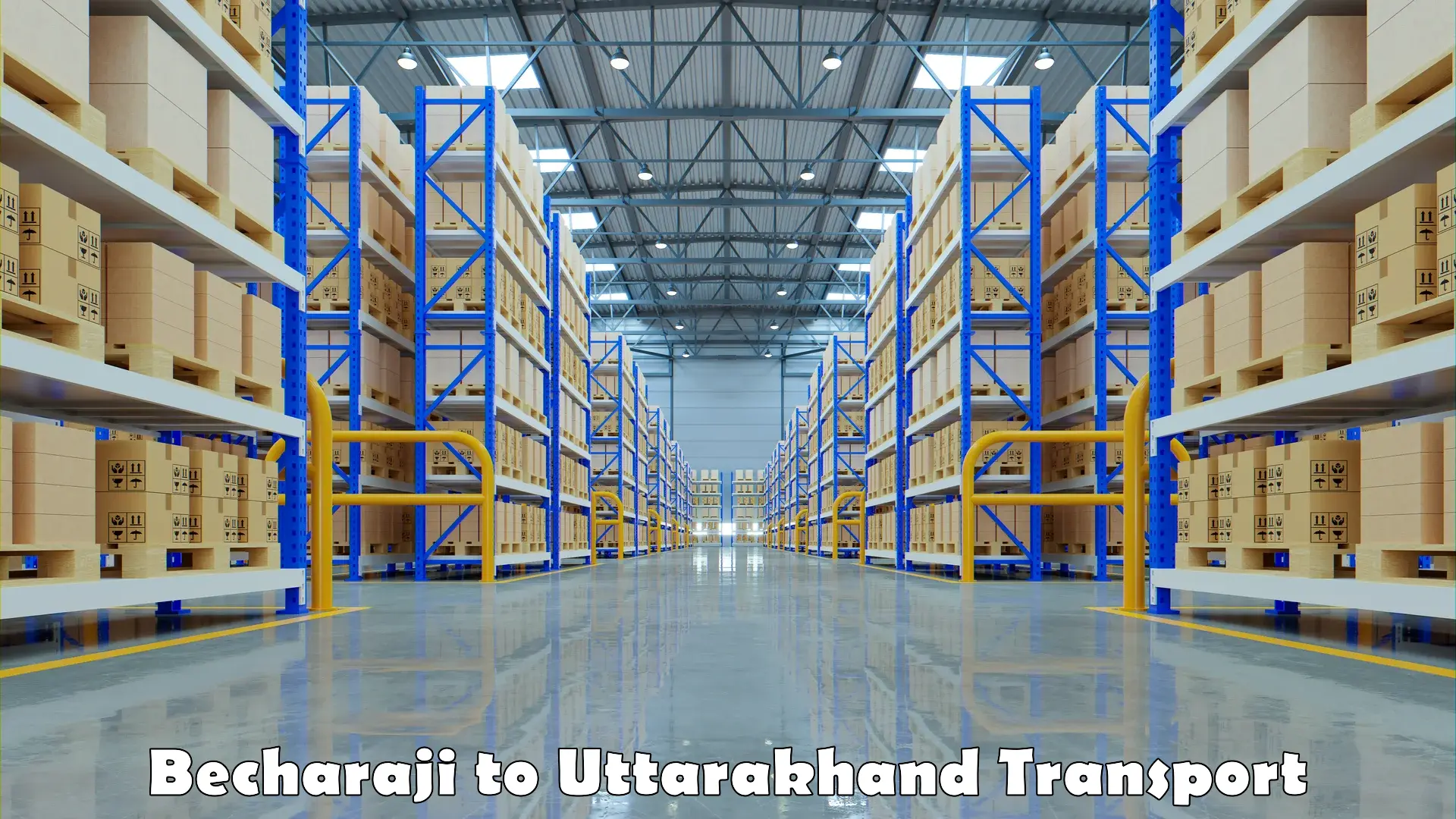 Air freight transport services Becharaji to Tanakpur