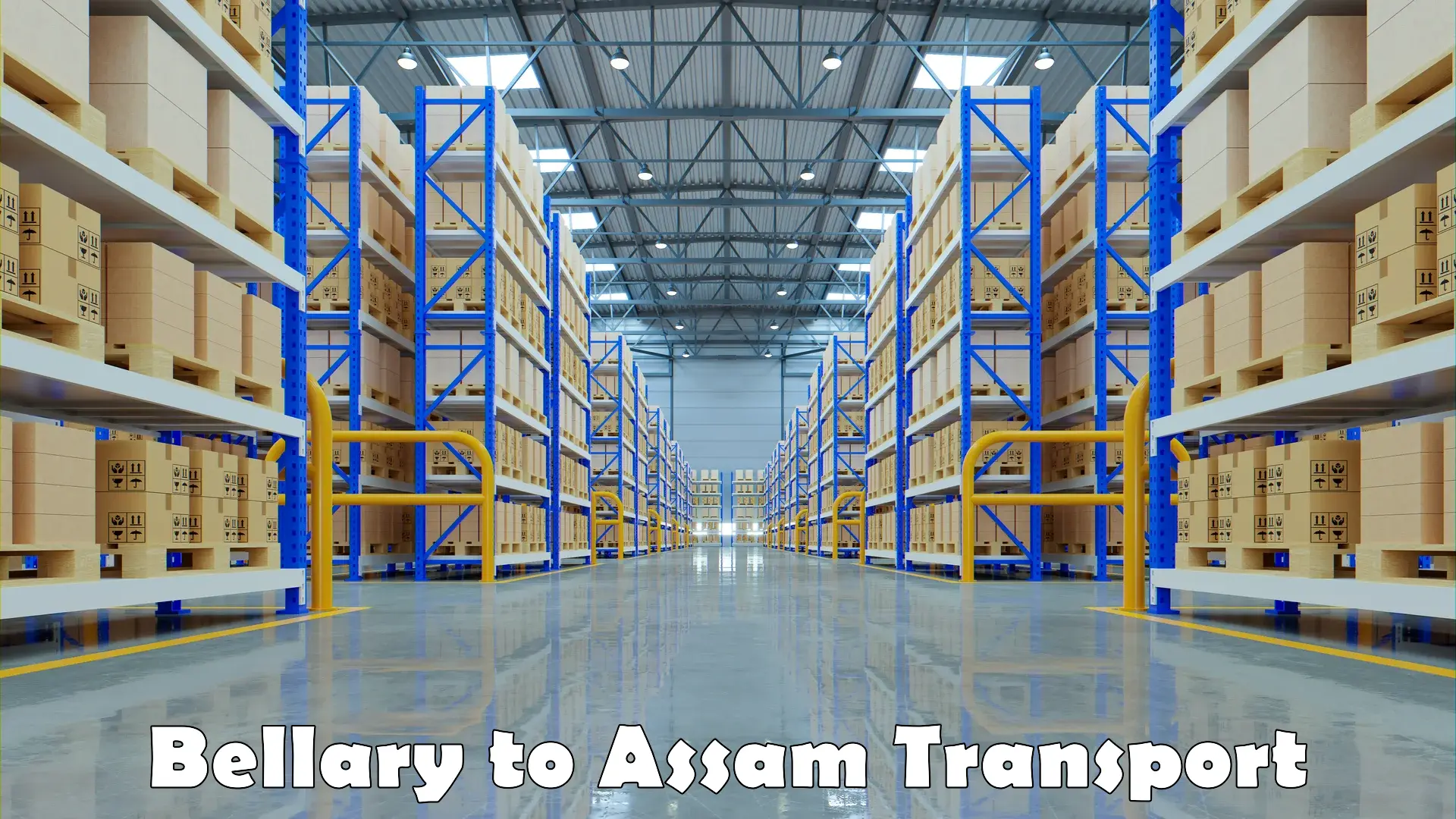 Interstate transport services Bellary to Assam