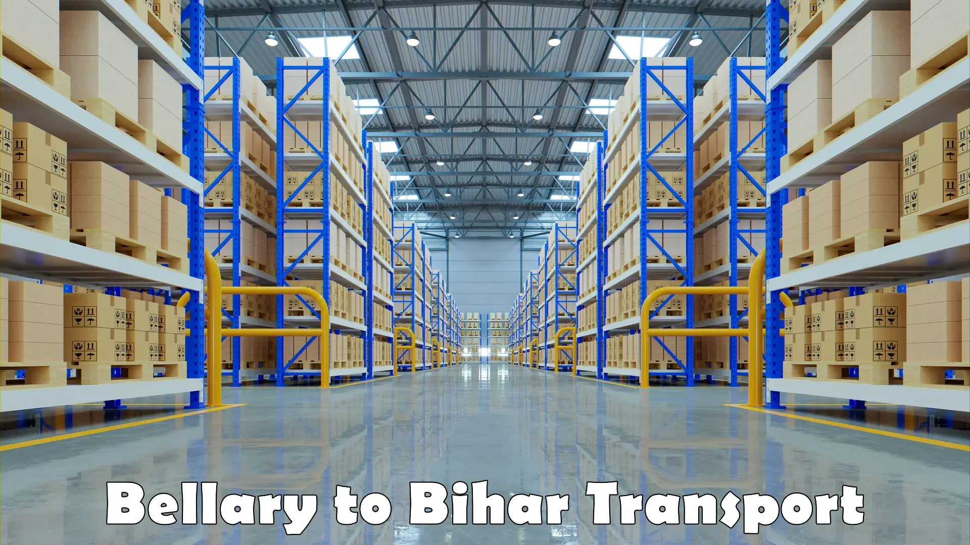 Scooty transport charges in Bellary to Bihar