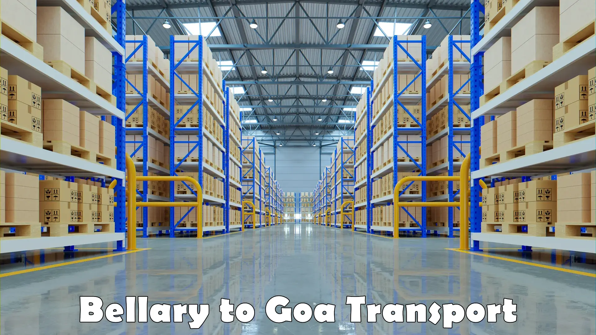 Vehicle transport services Bellary to Goa