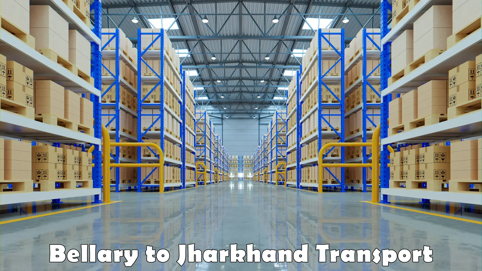Air freight transport services Bellary to Jharkhand