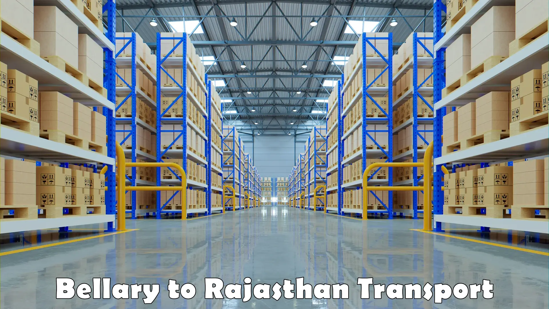 Land transport services Bellary to Rajasthan