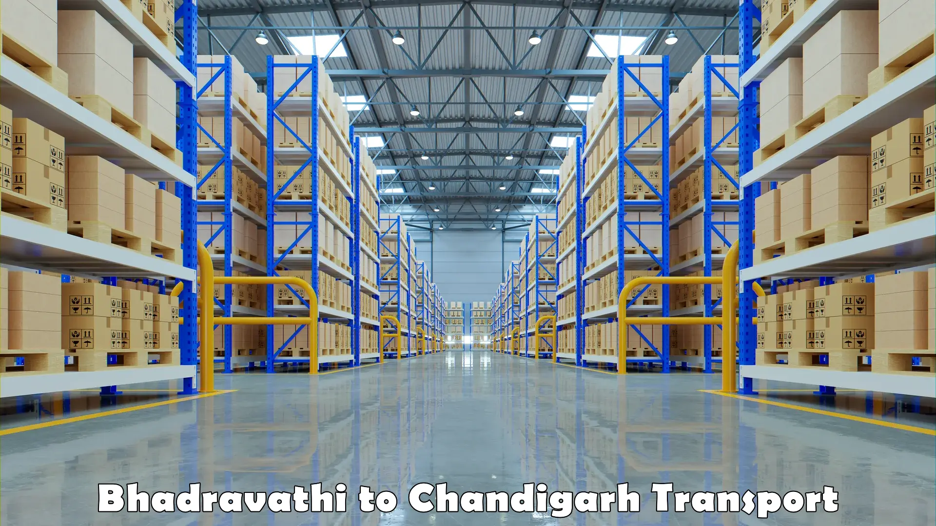 All India transport service Bhadravathi to Chandigarh