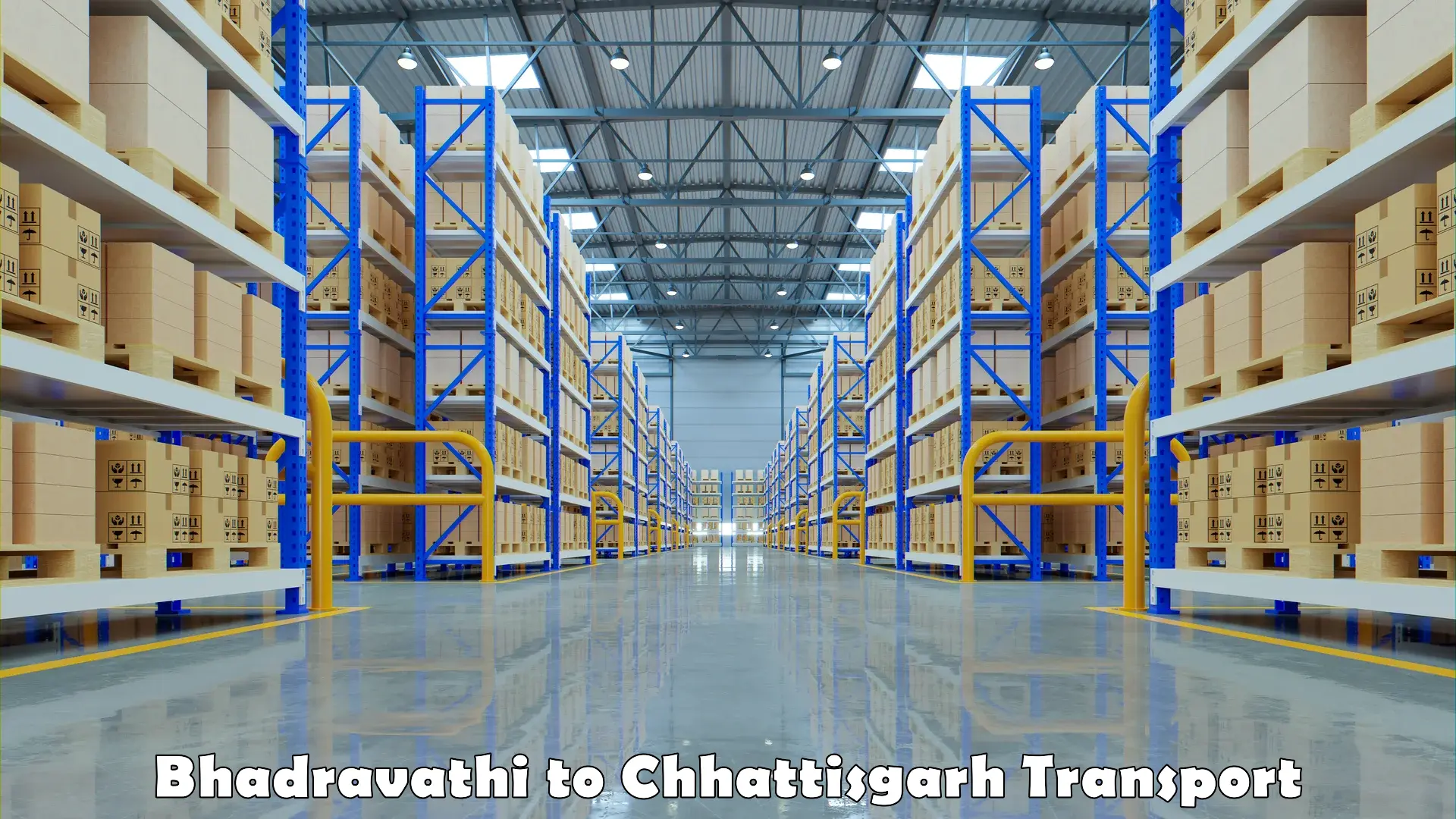 Material transport services Bhadravathi to Balod