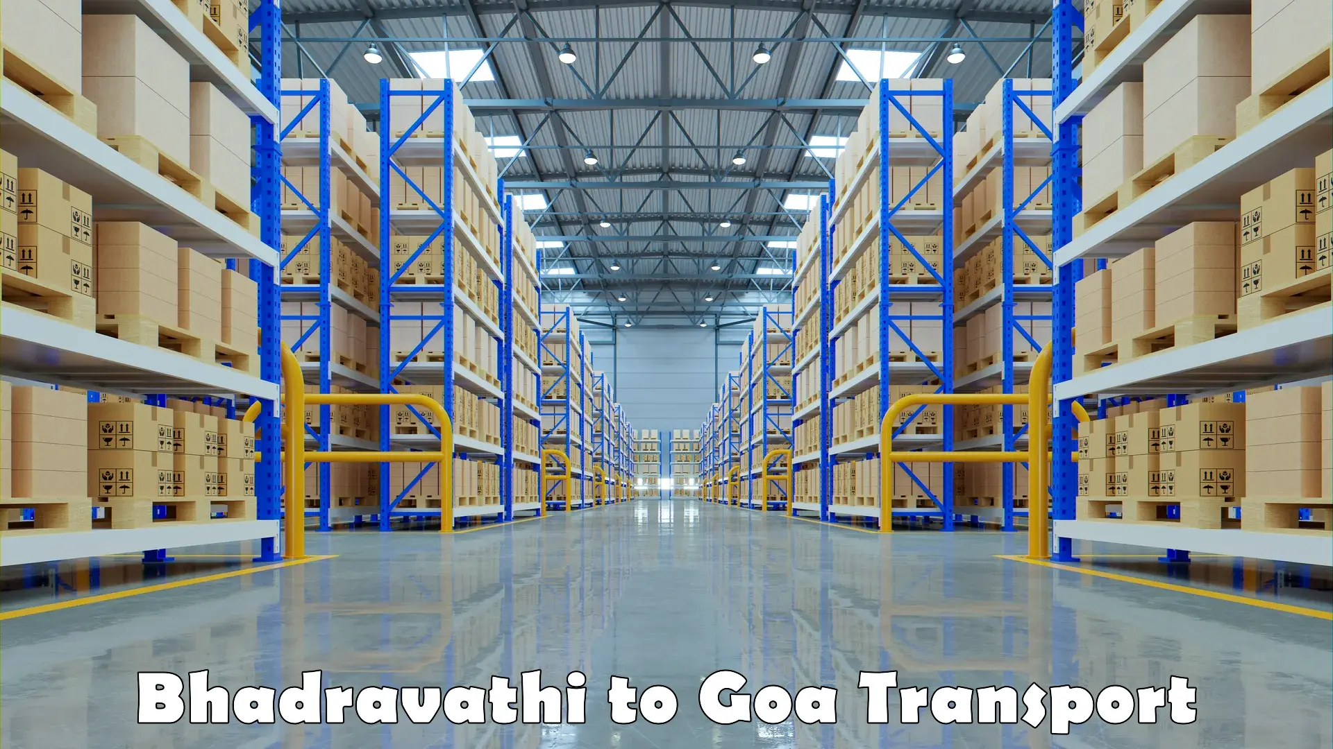 Online transport service Bhadravathi to Goa