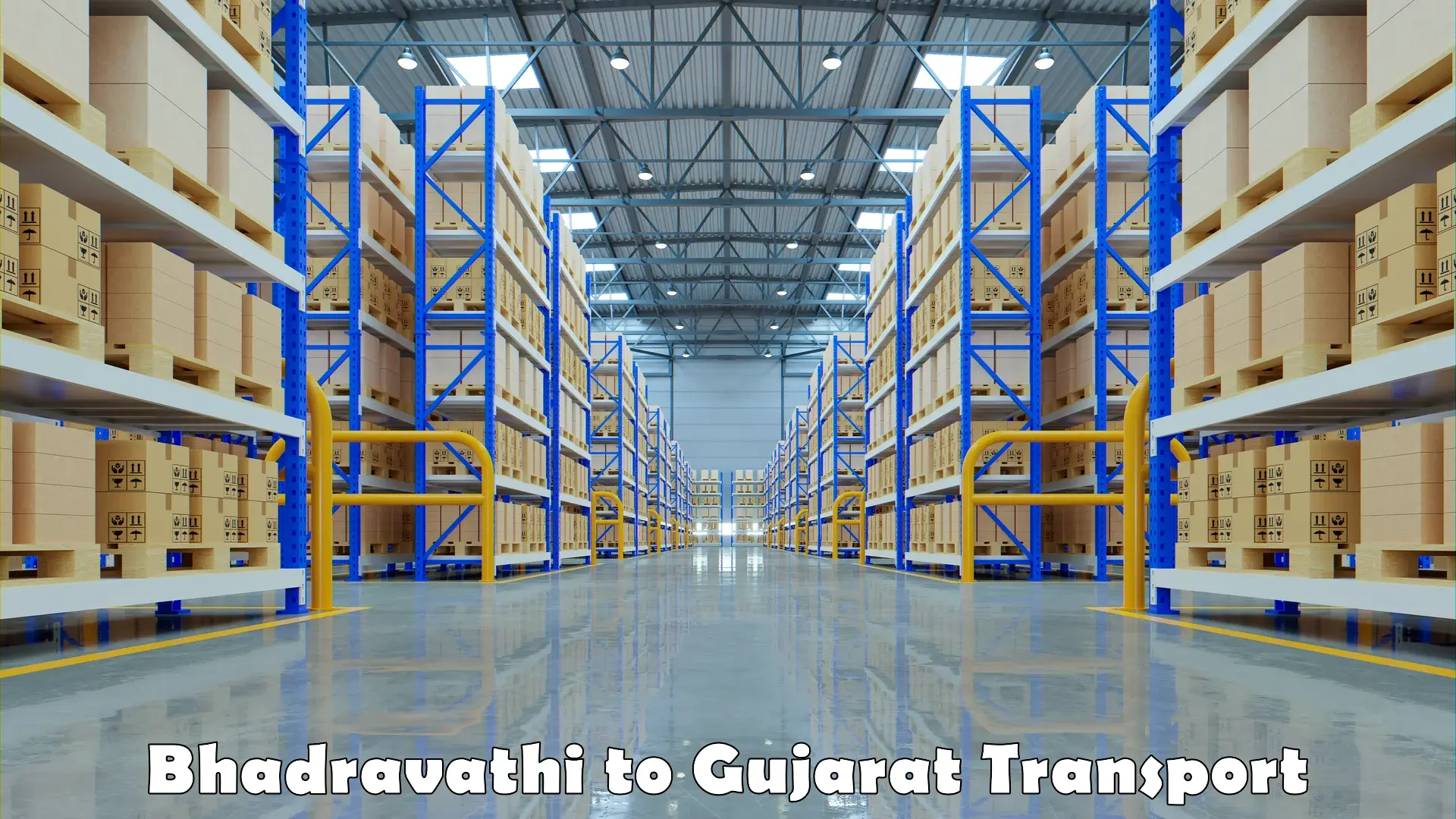 Sending bike to another city Bhadravathi to Gujarat