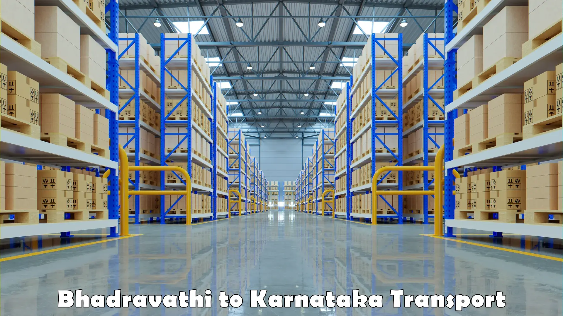 India truck logistics services Bhadravathi to yedrami