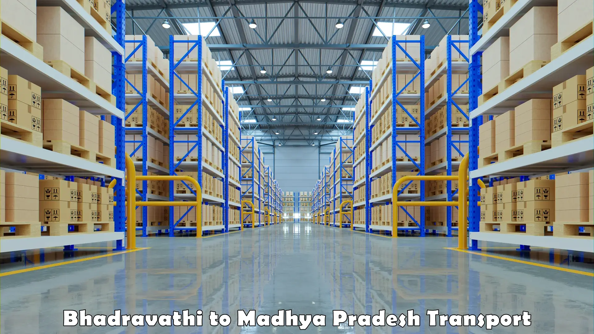 Inland transportation services Bhadravathi to Madhya Pradesh