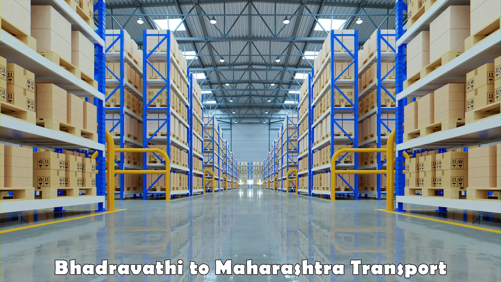 Interstate transport services Bhadravathi to Dhule