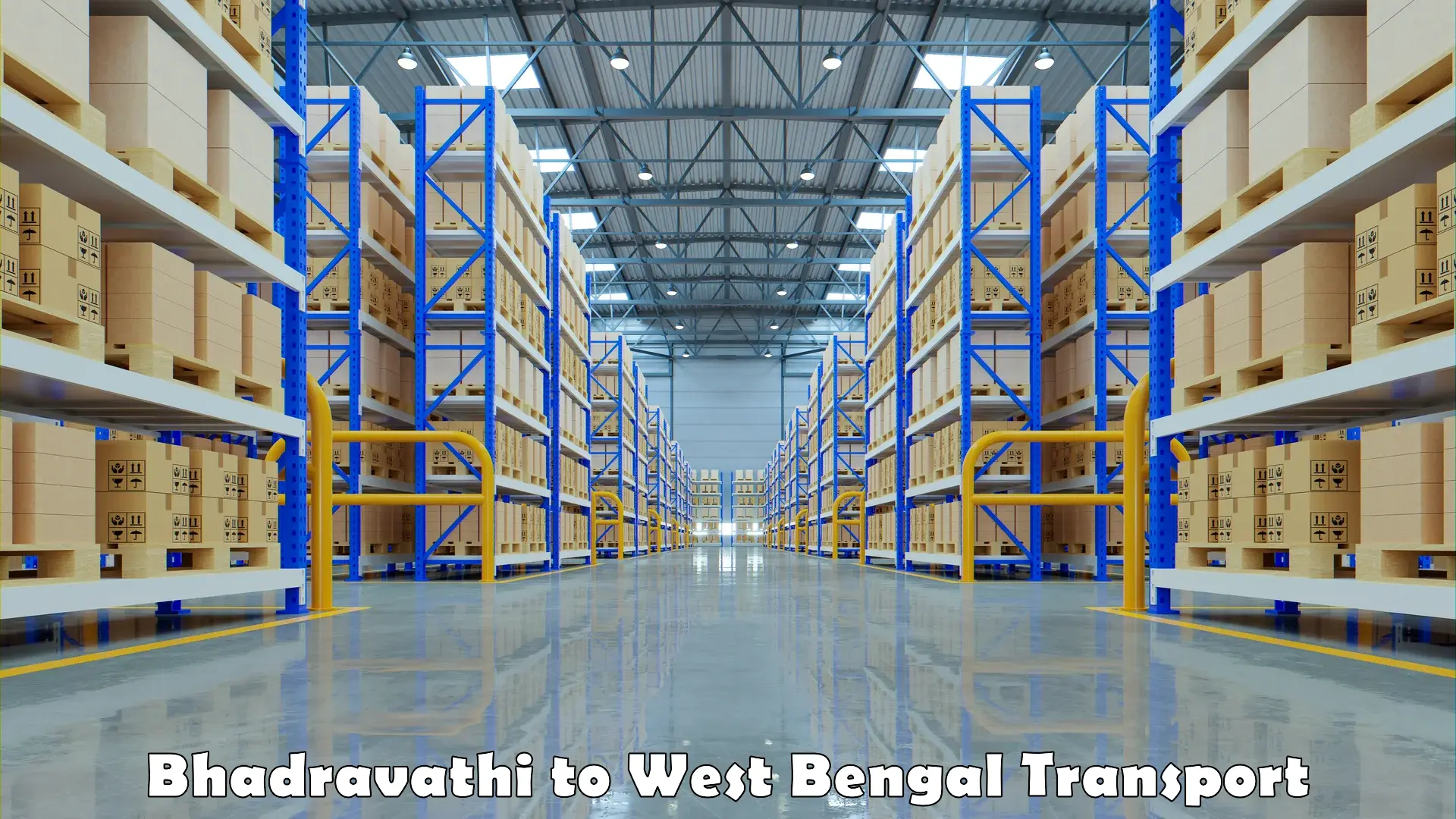 Parcel transport services Bhadravathi to Ranaghat